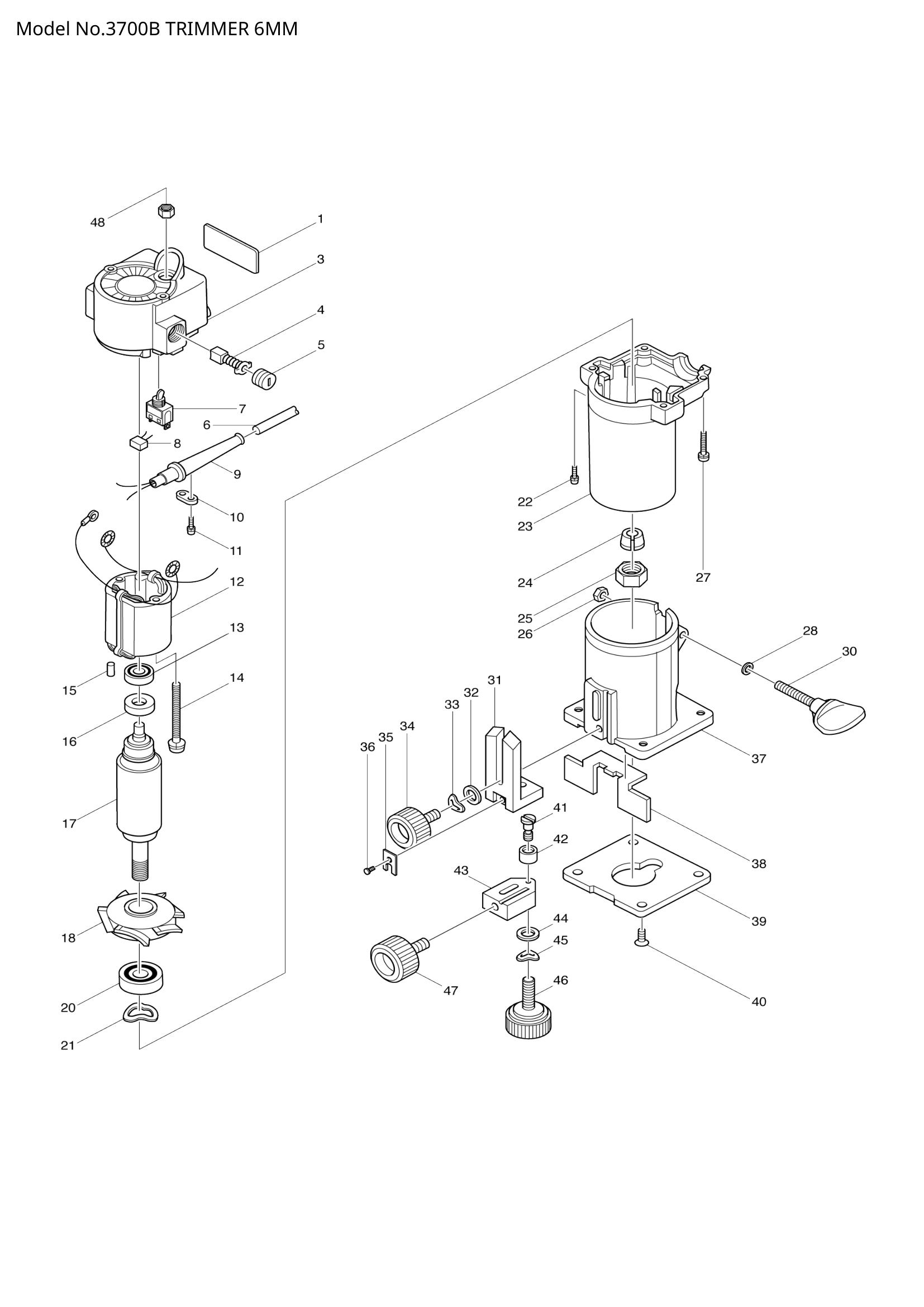 Diagram for 3700B