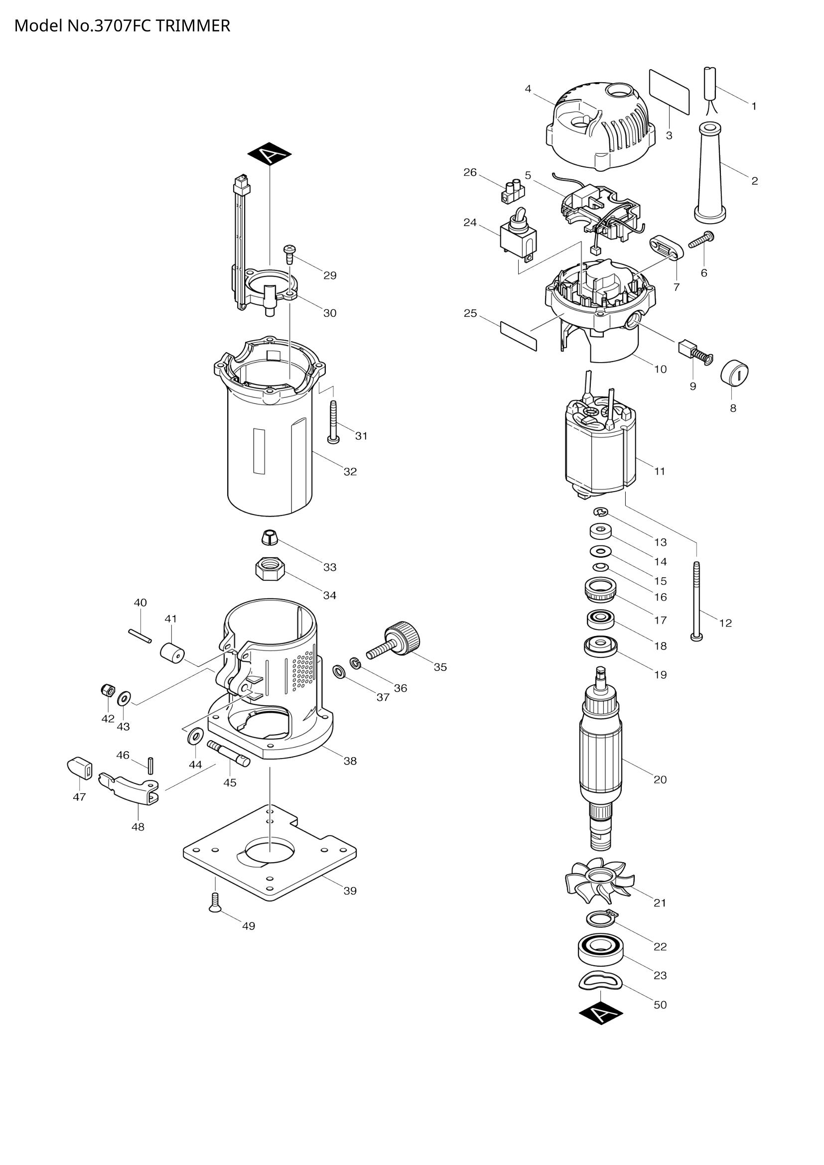 Diagram for 3707F