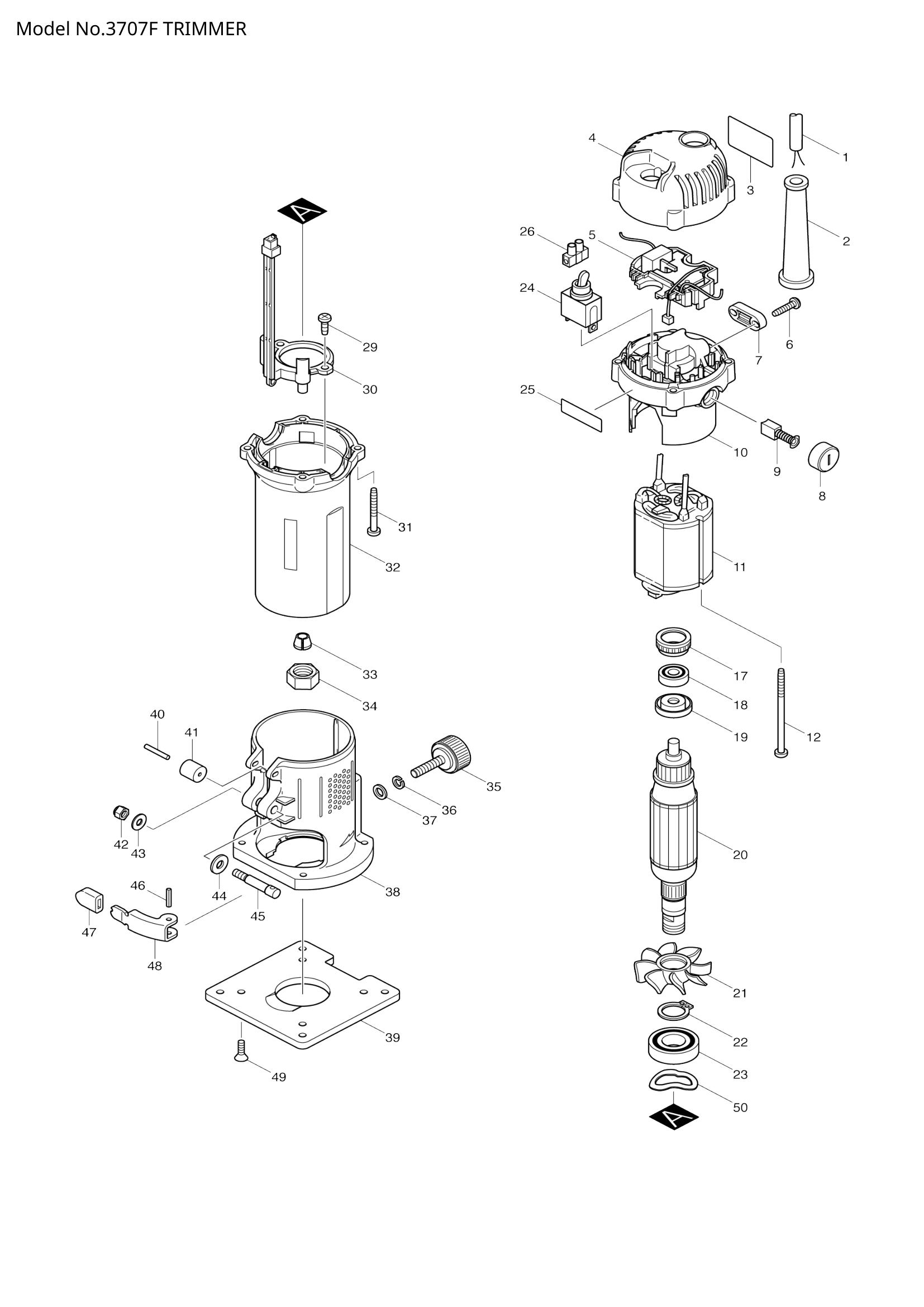 Diagram for 3707F