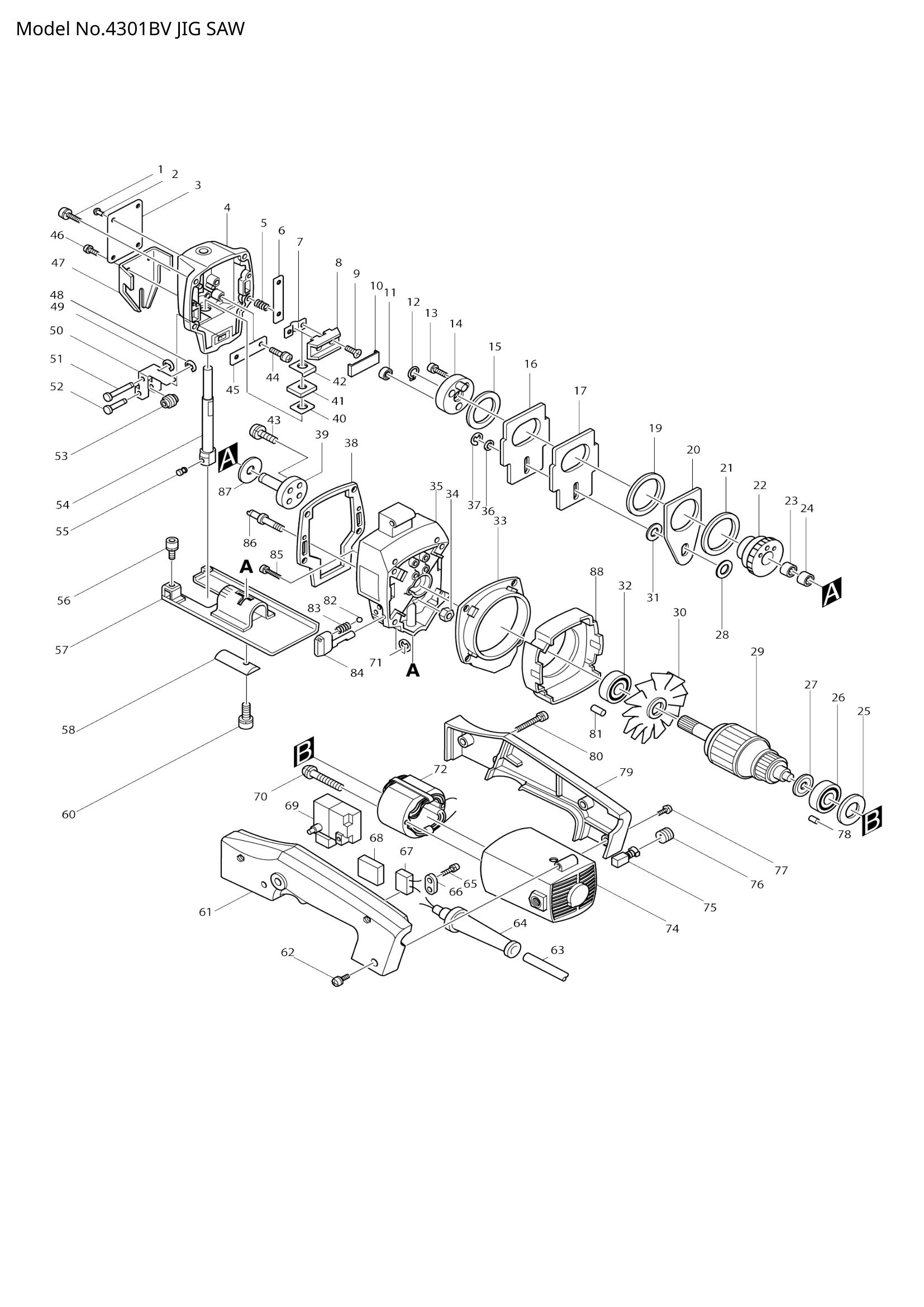 Diagram for 4301BV