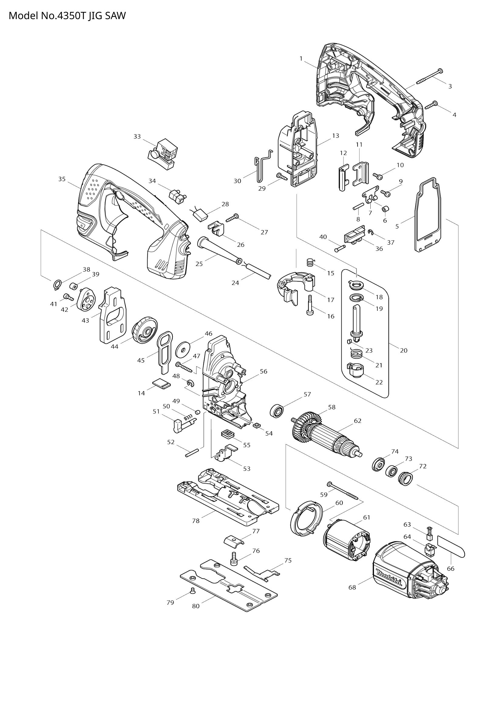 Diagram for 4350T