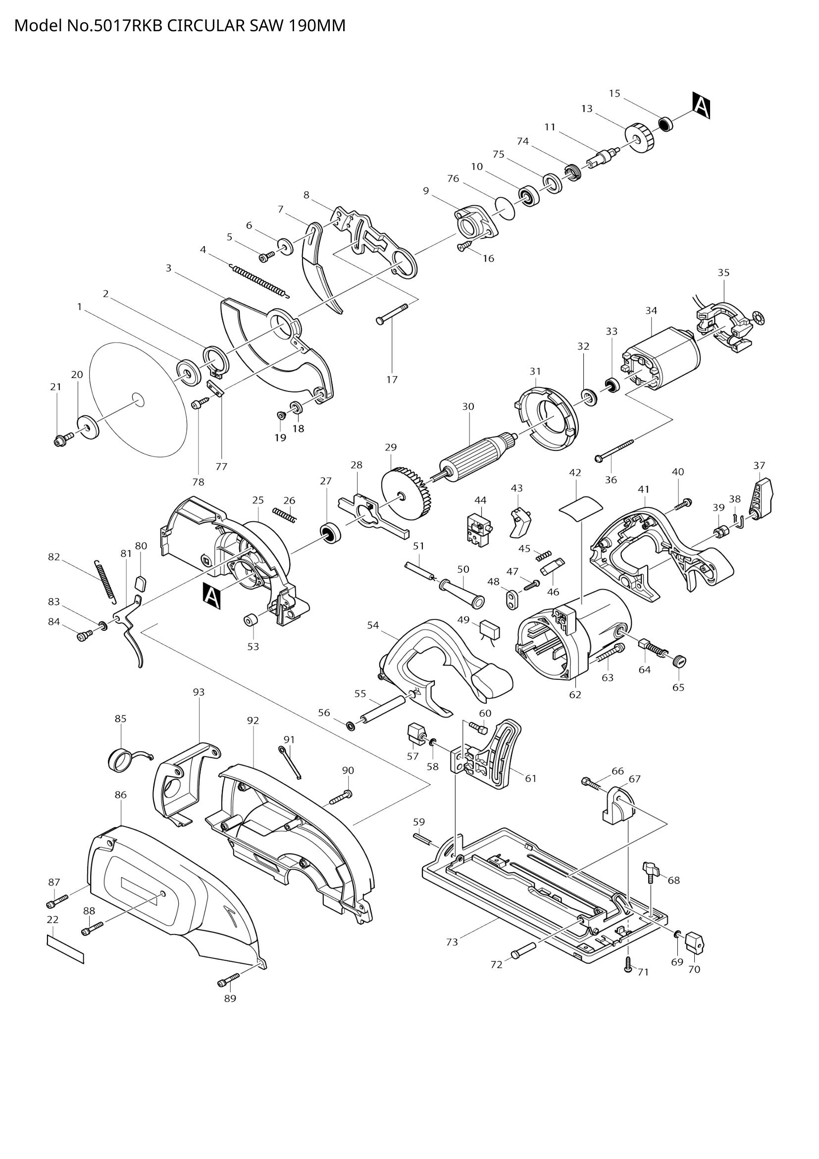 Diagram for 5017RKB
