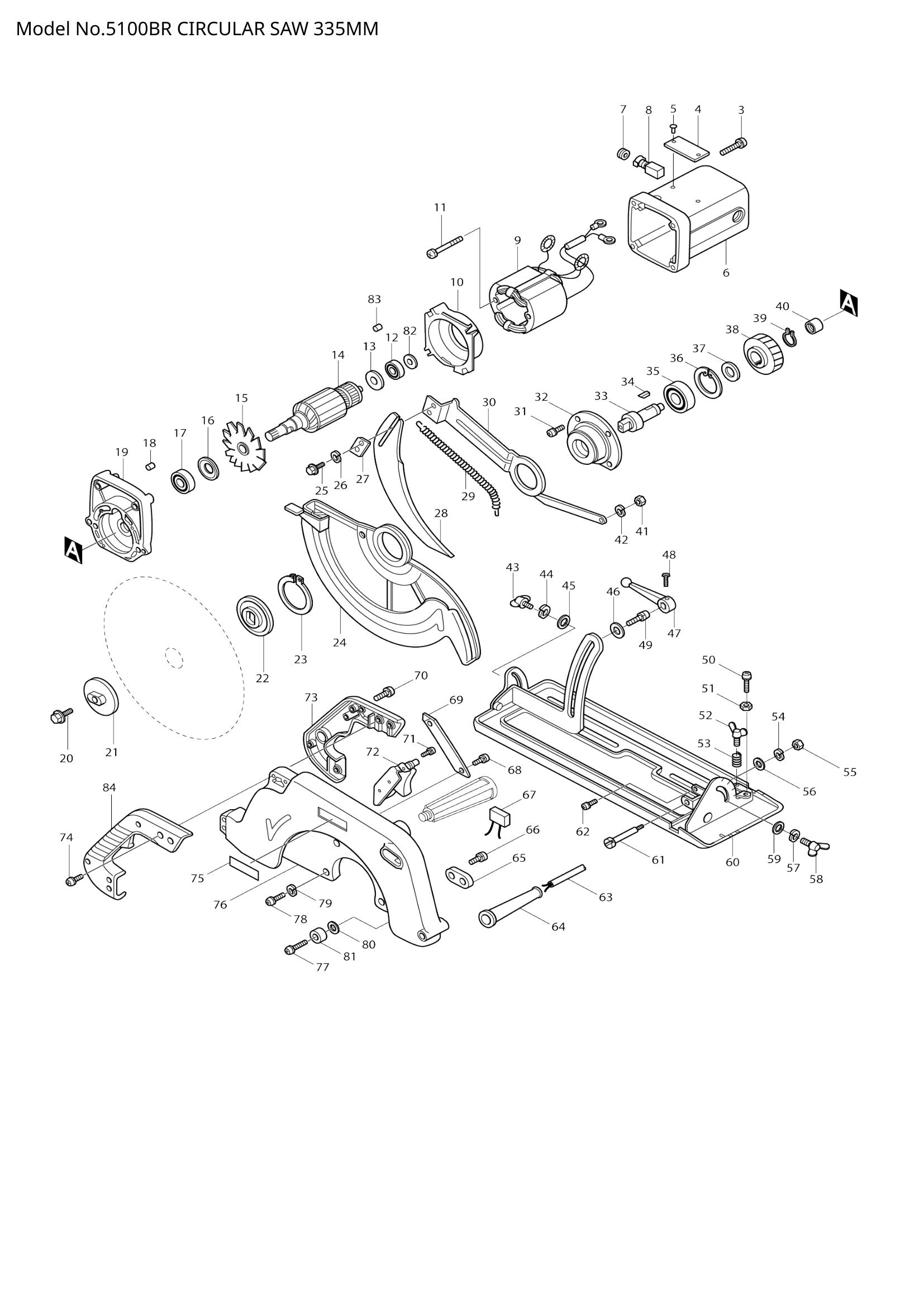 Diagram for 5100BR