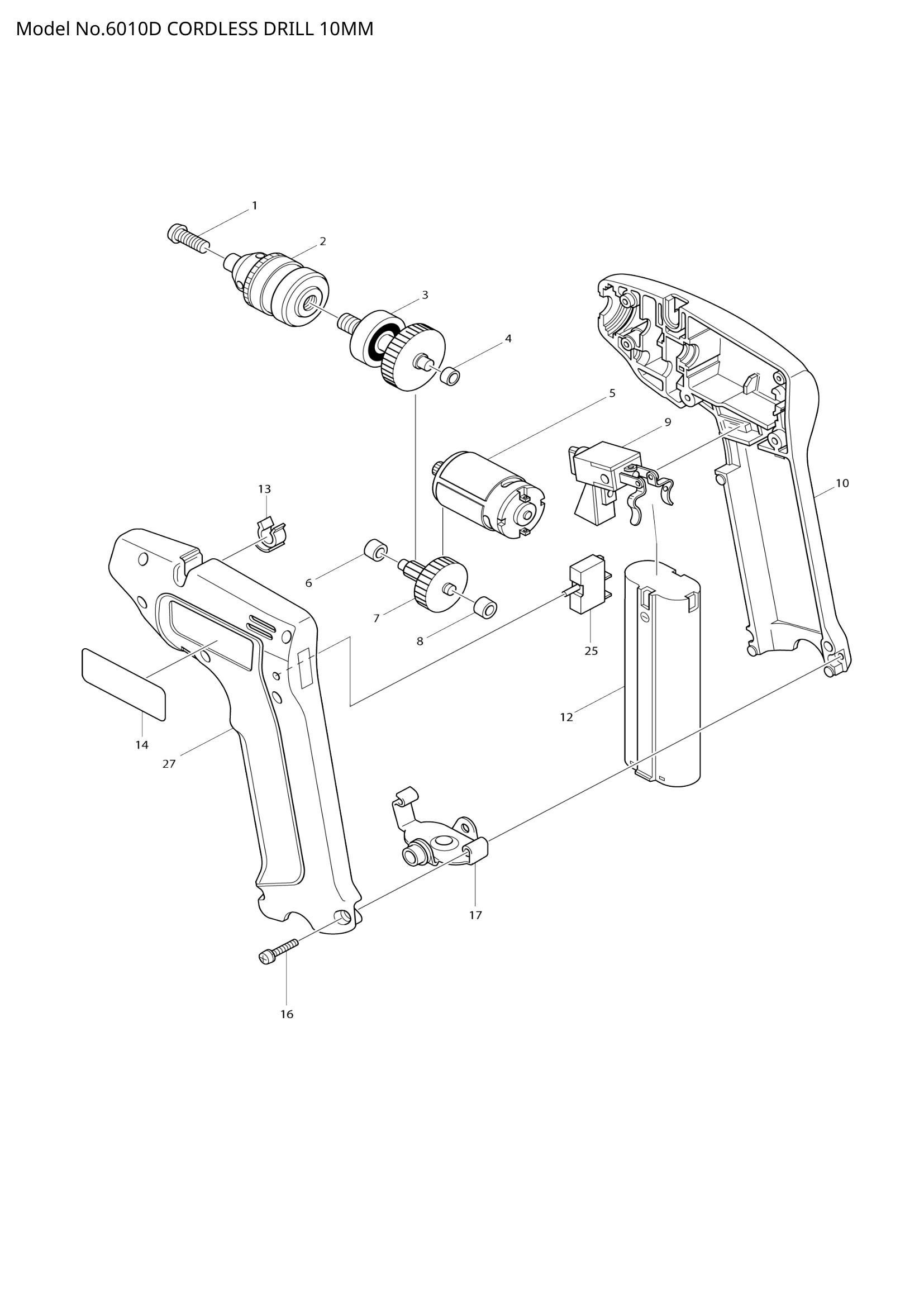Diagram for 6010D