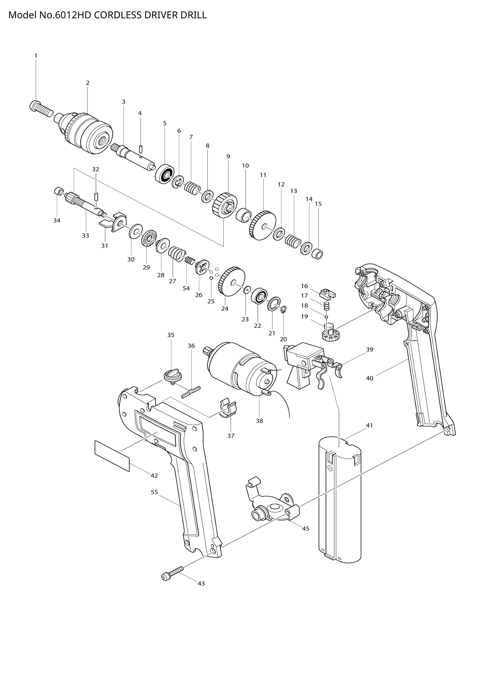 Diagram for 6012HD