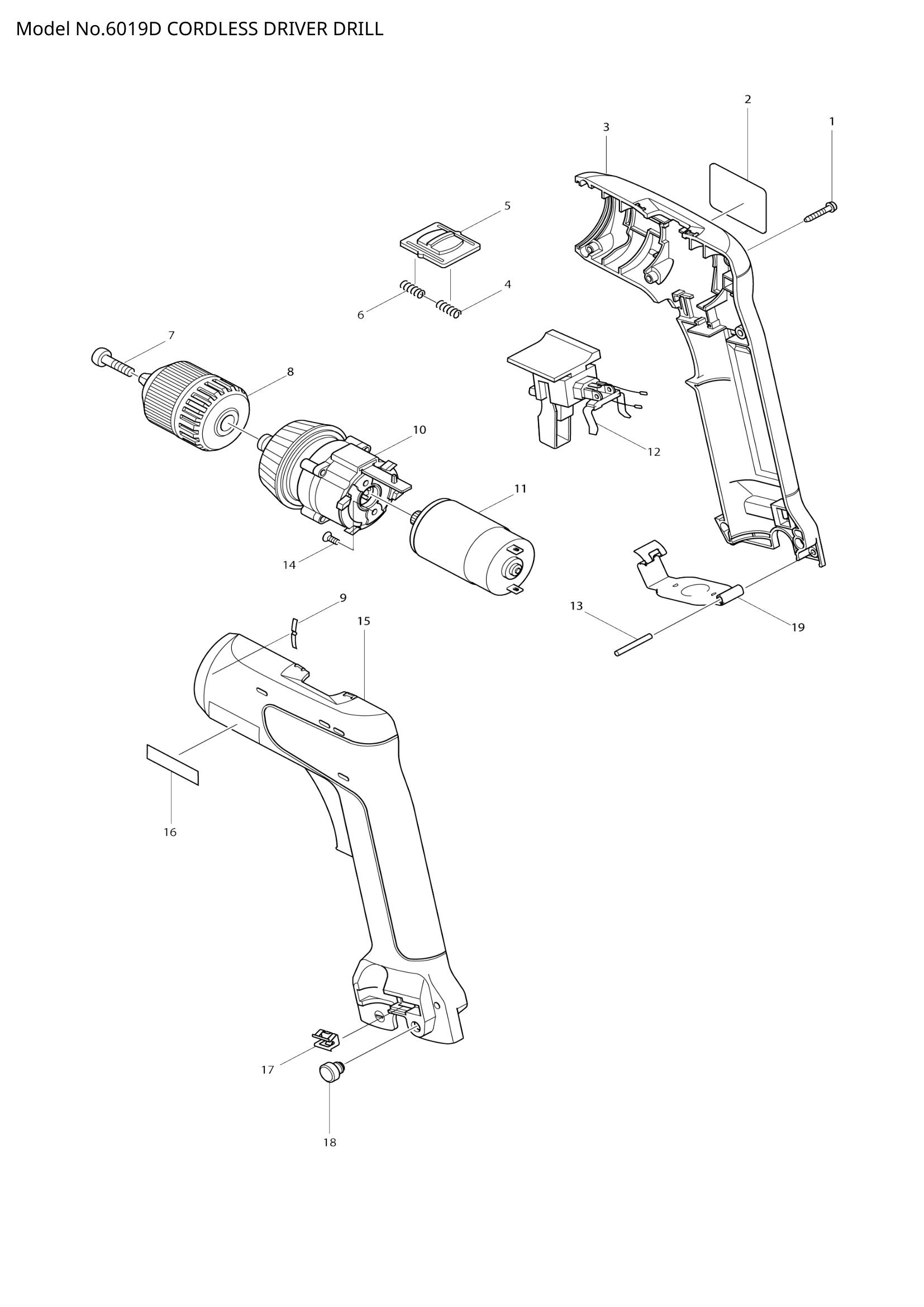 Diagram for 6019D