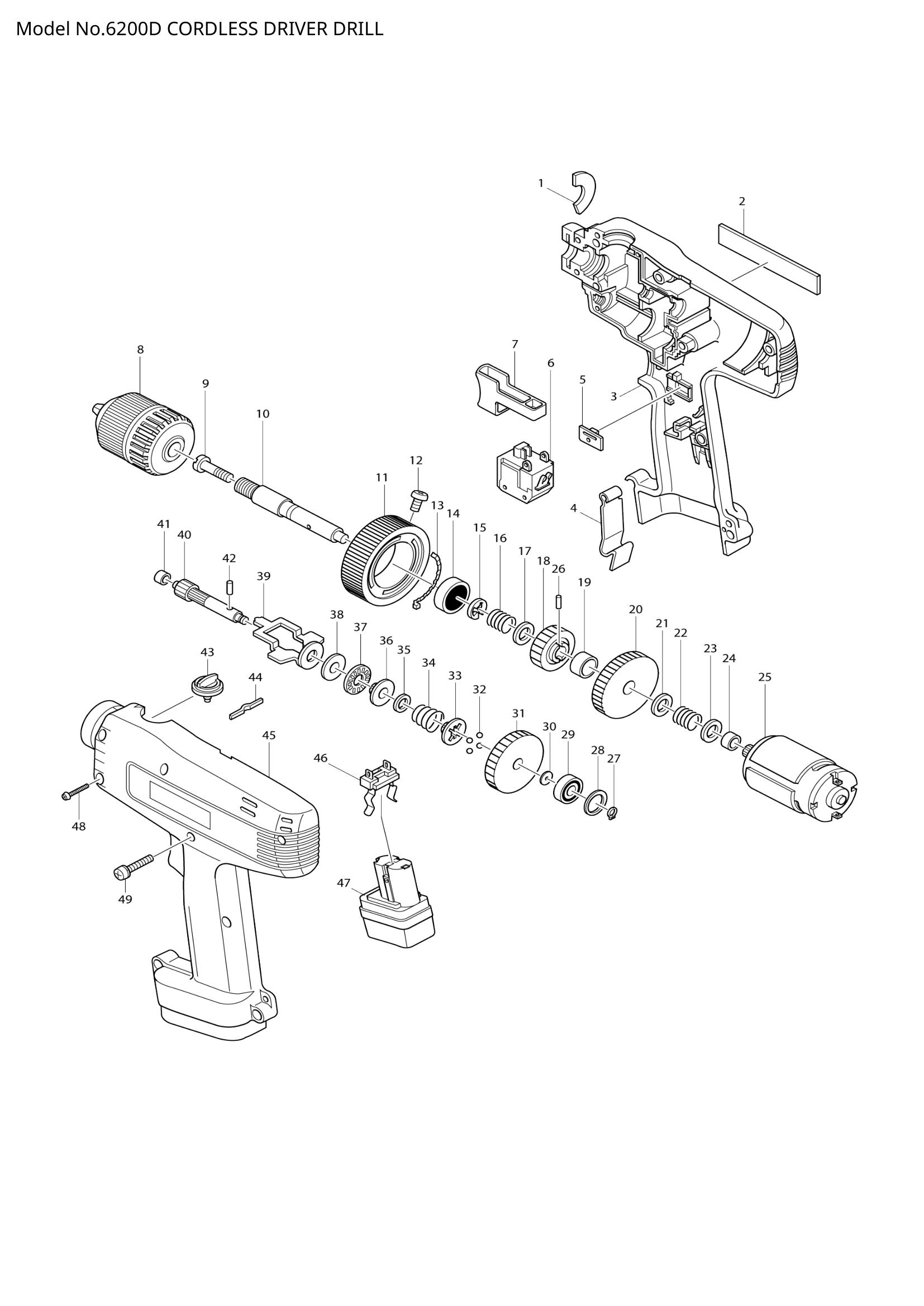 Diagram for 6200D
