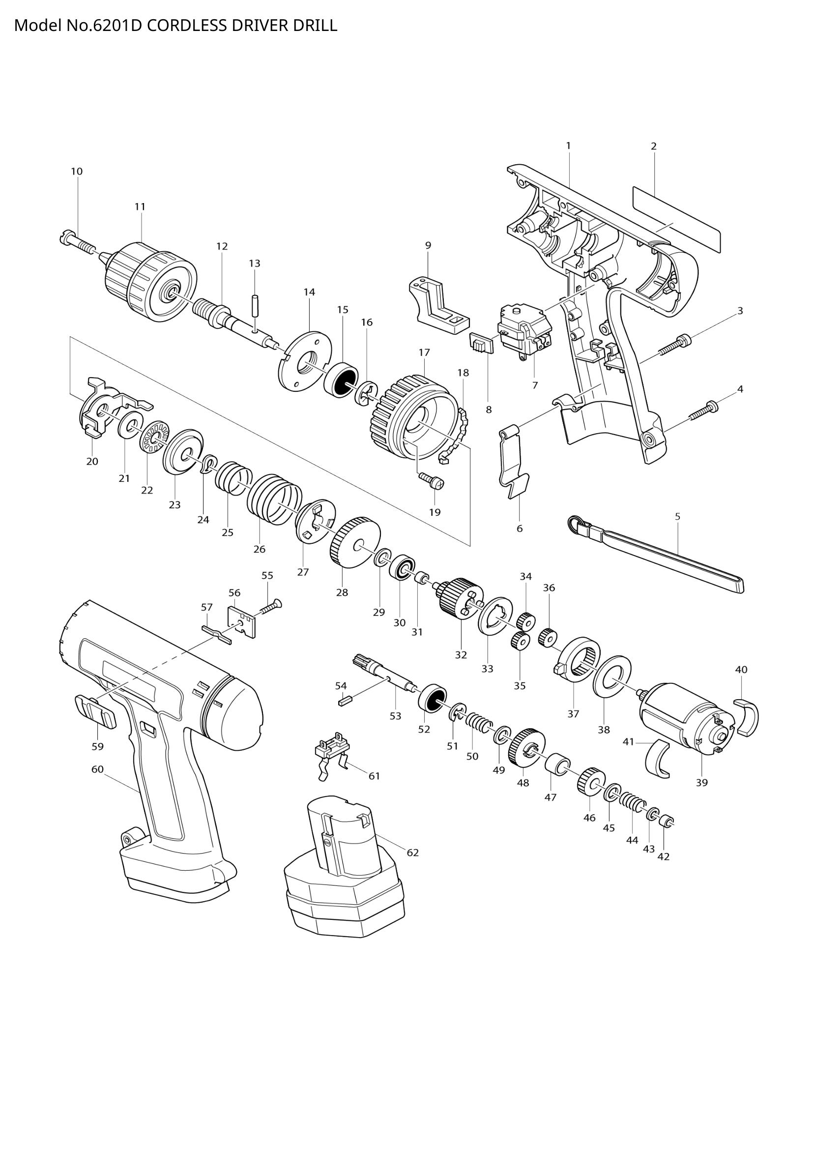 Diagram for 6201D