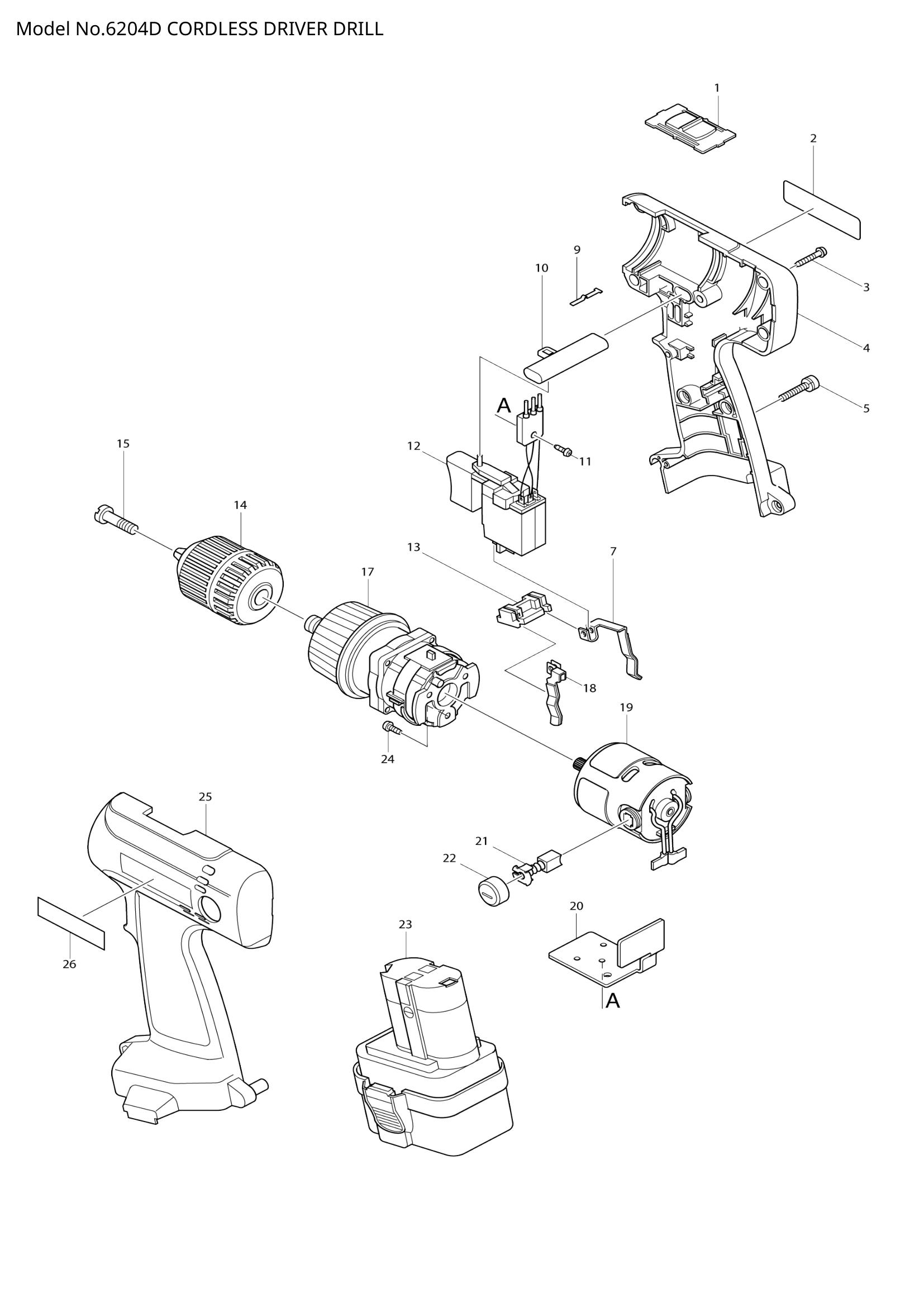 Diagram for 6204D