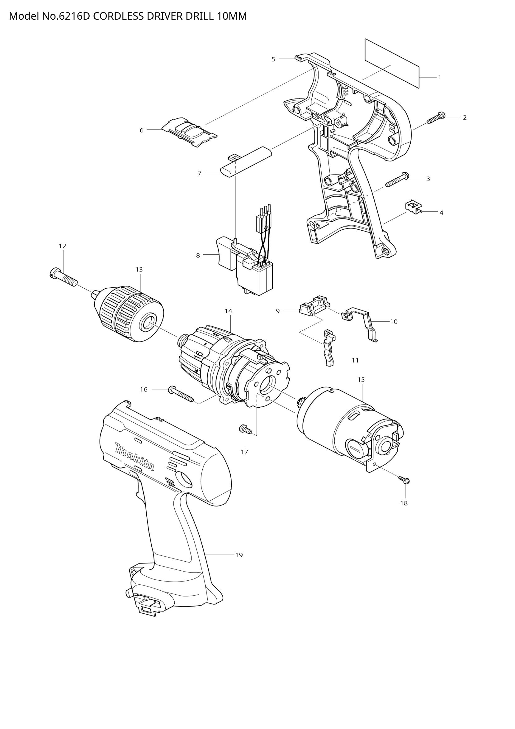 Diagram for 6216D