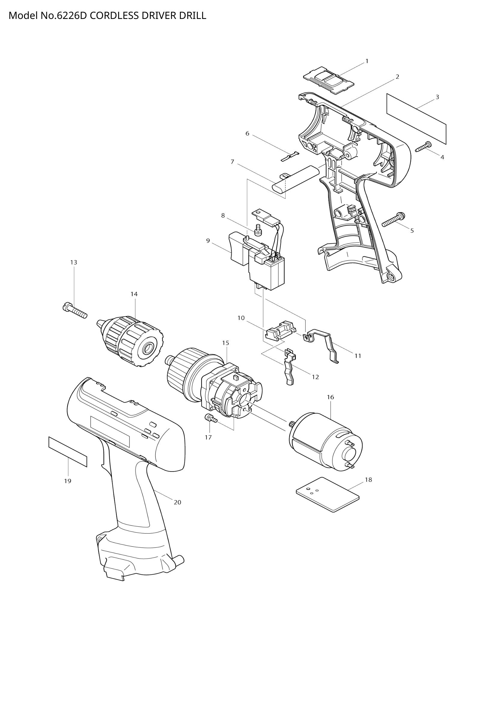 Diagram for 6226D