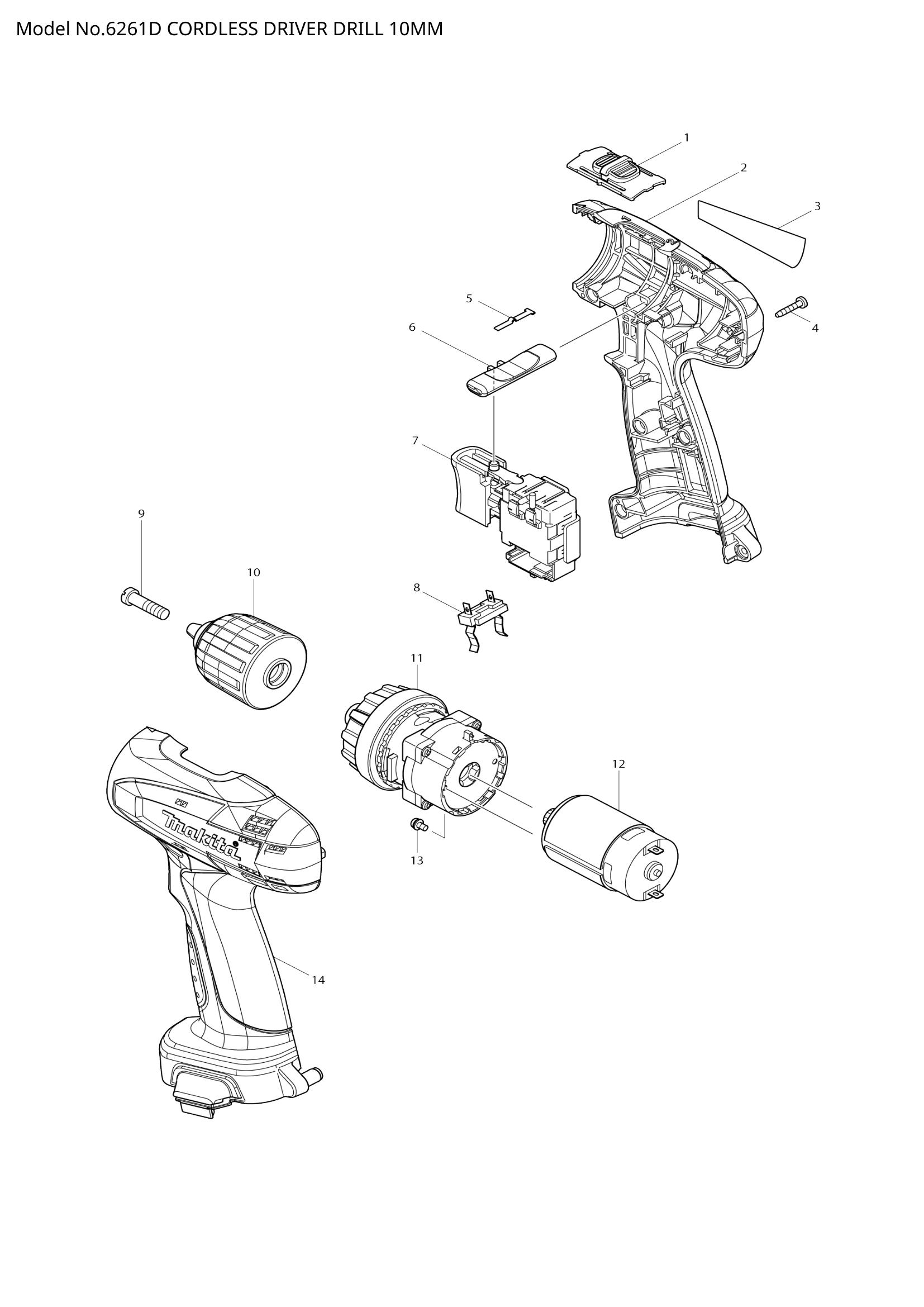 Diagram for 6261D