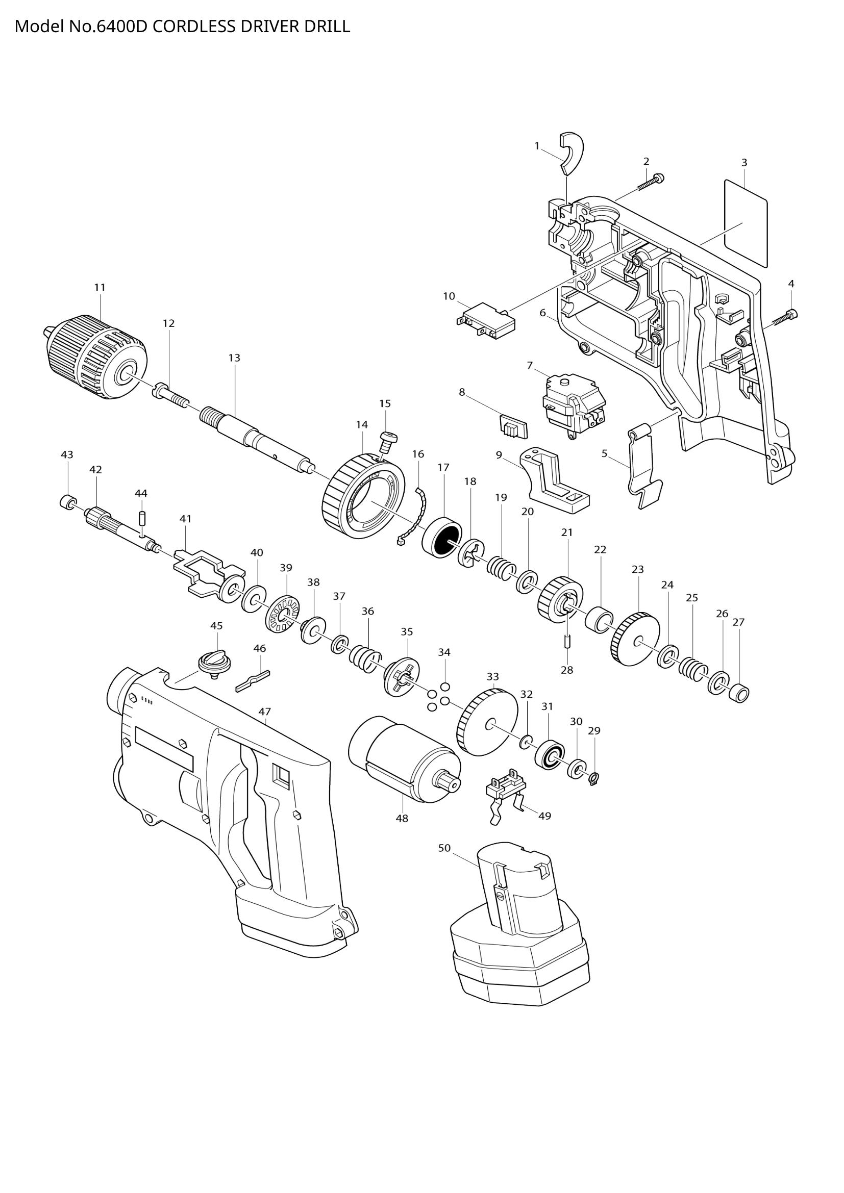 Diagram for 6400D