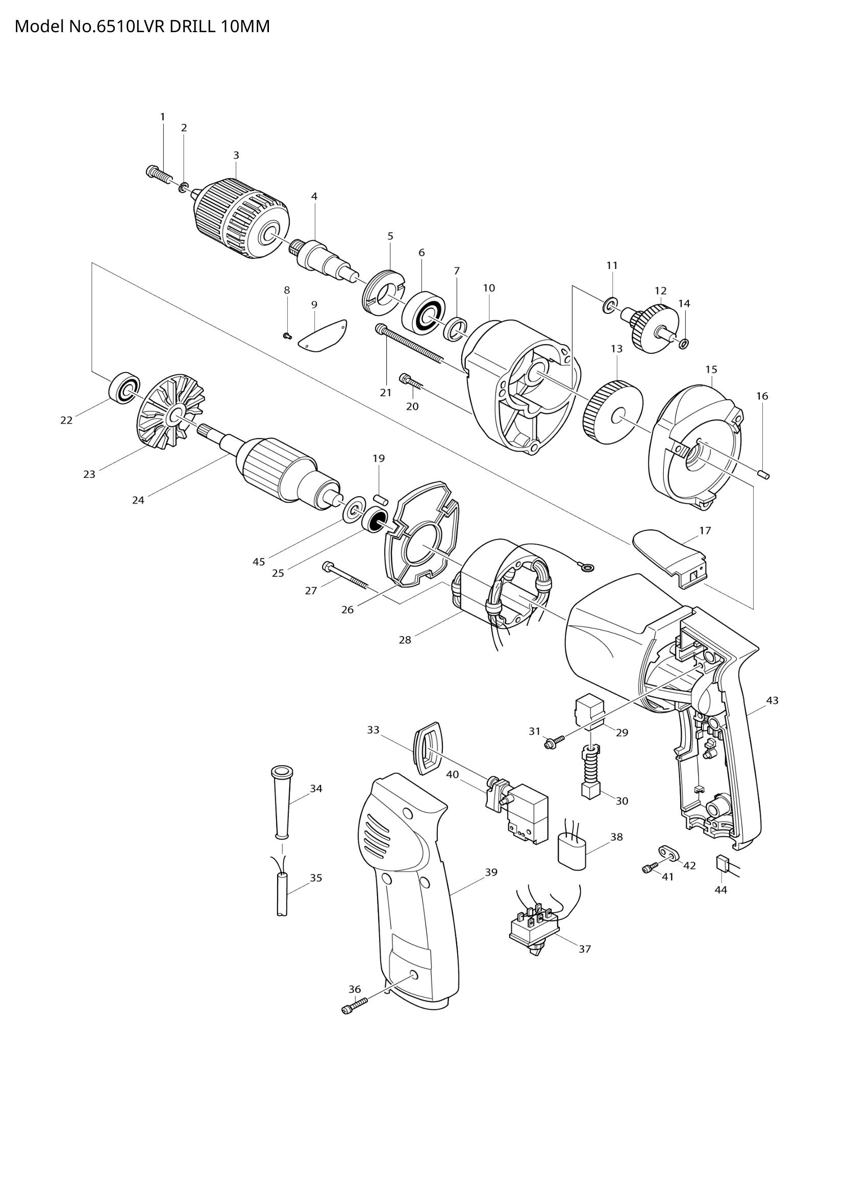 Diagram for 6510LVR