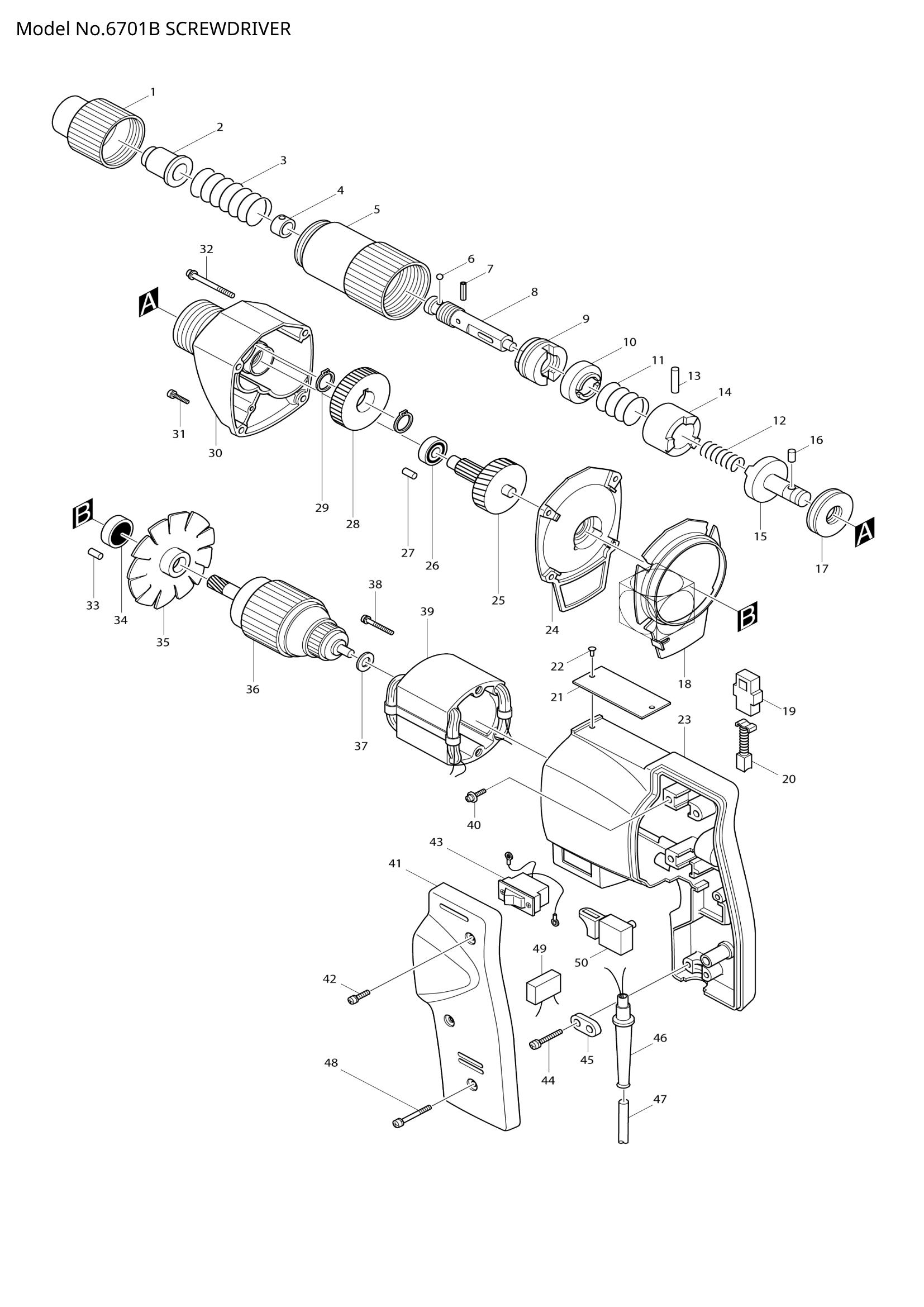 Diagram for 6701B
