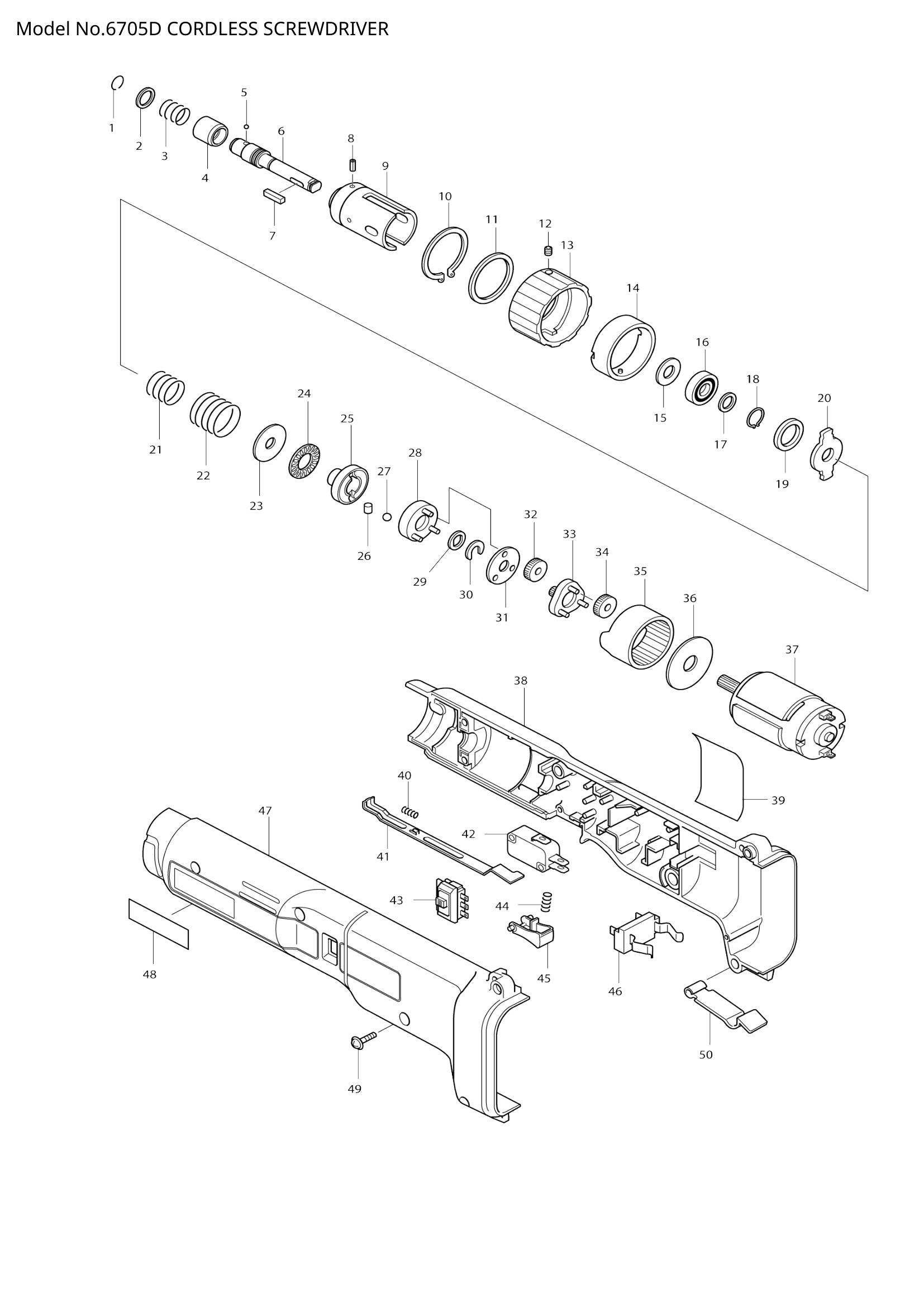 Diagram for 6705D