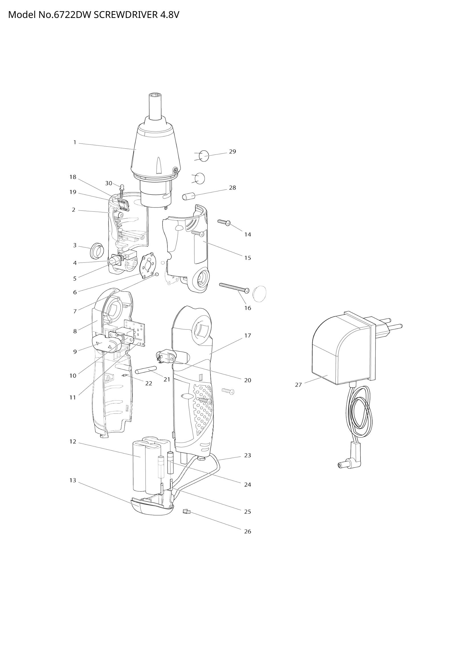 Diagram for 6722DW