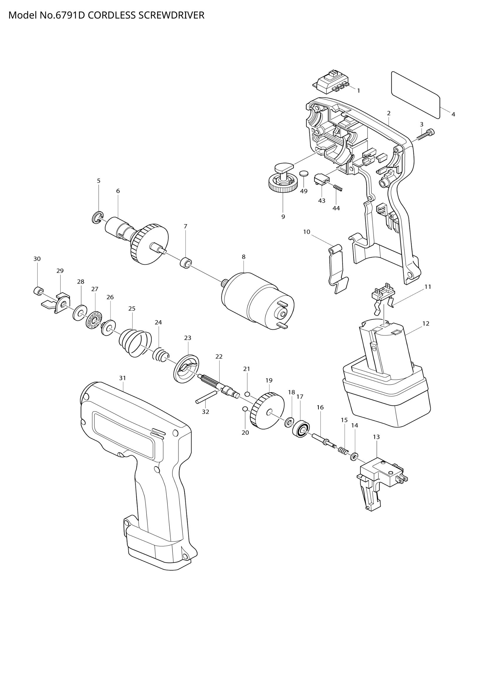 Diagram for 6791D
