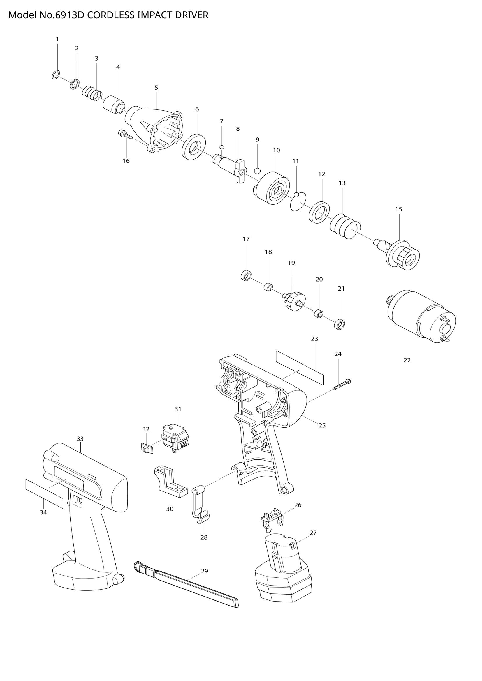 Diagram for 6913D