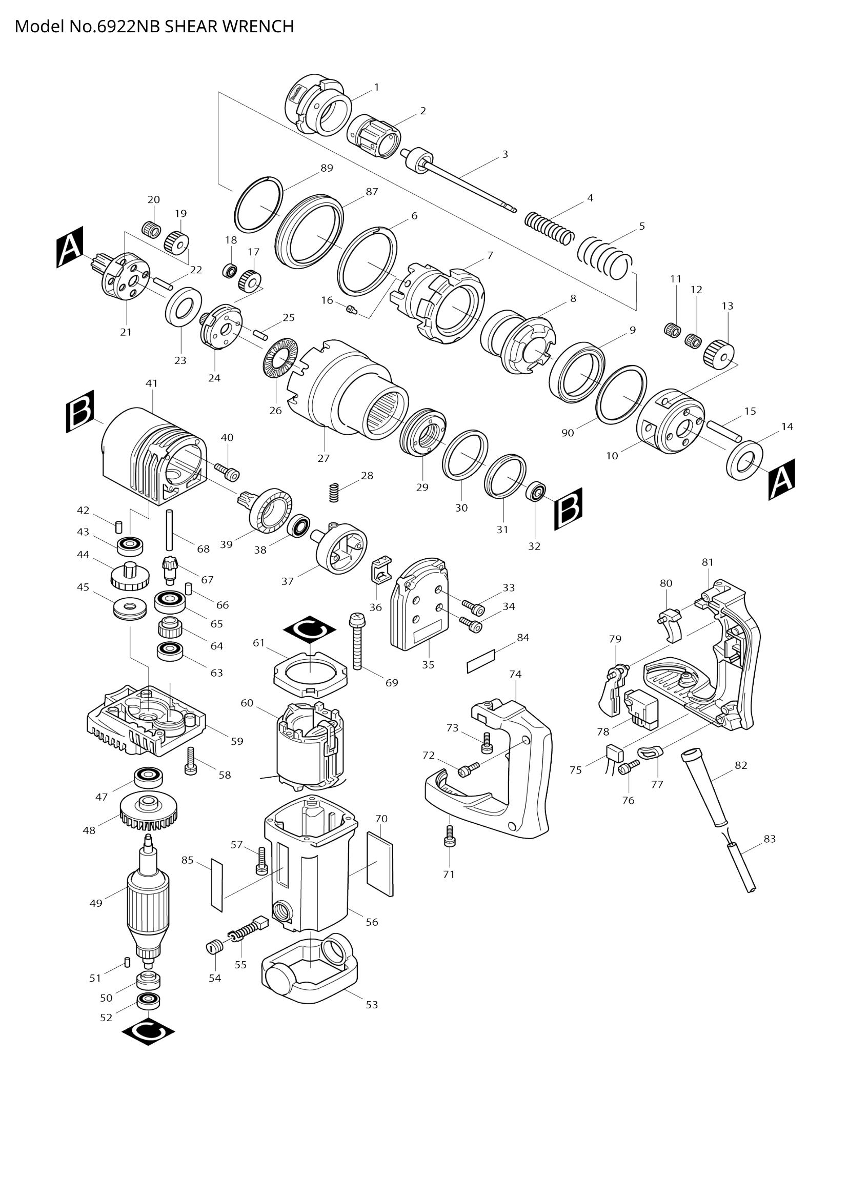 Diagram for 6922NB
