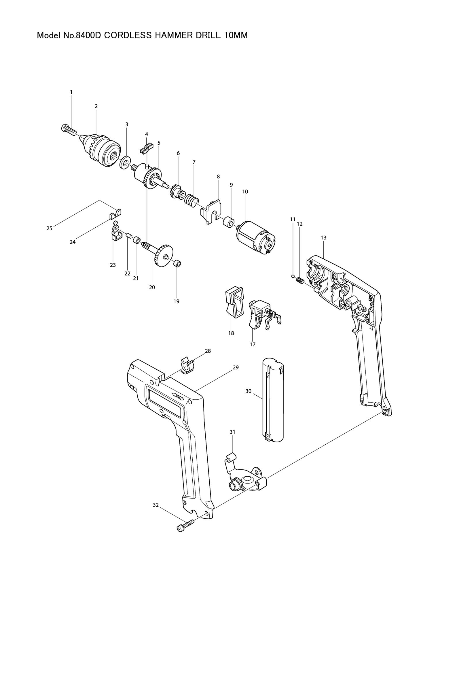 Diagram for 8400D