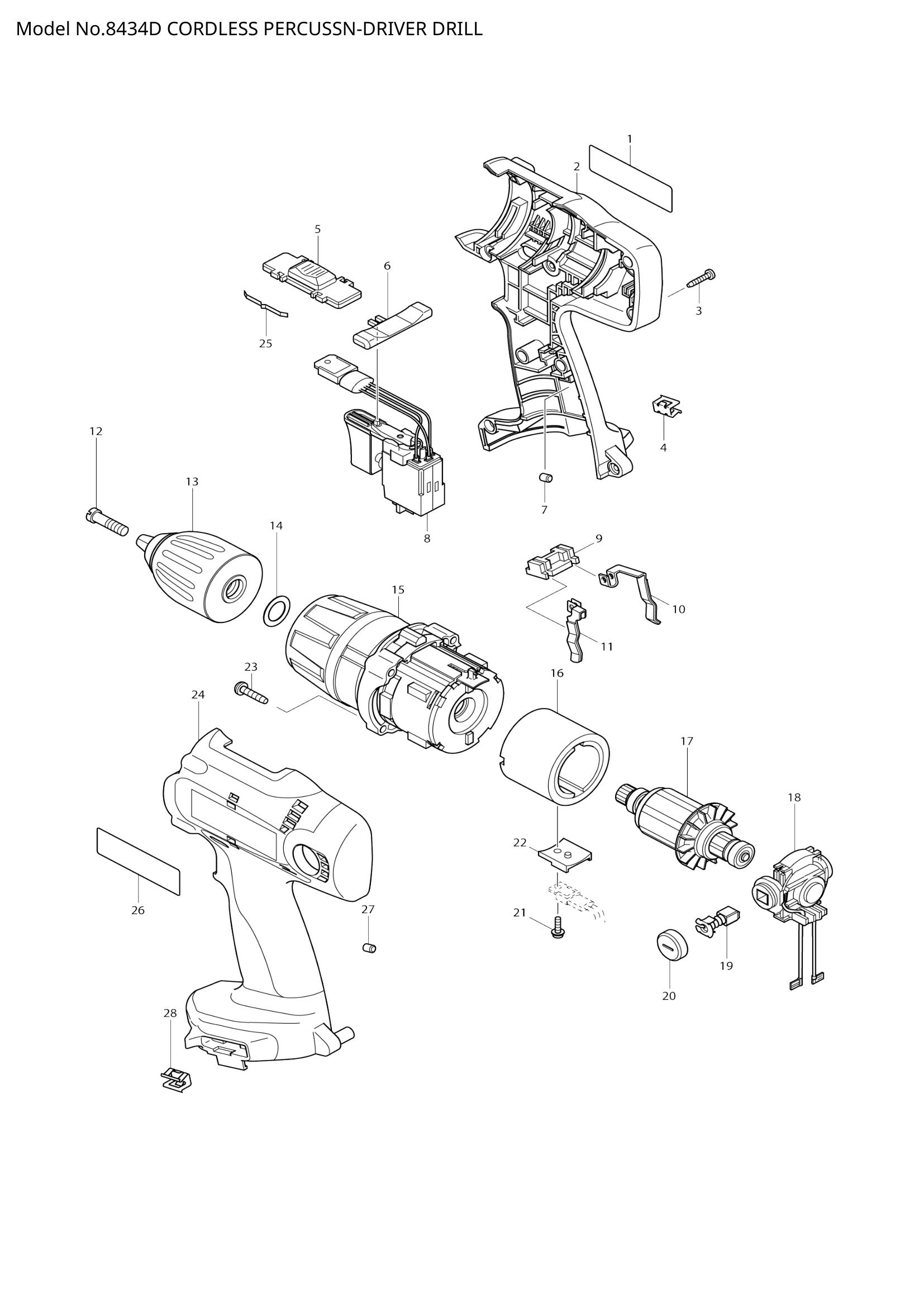 Diagram for 8434D