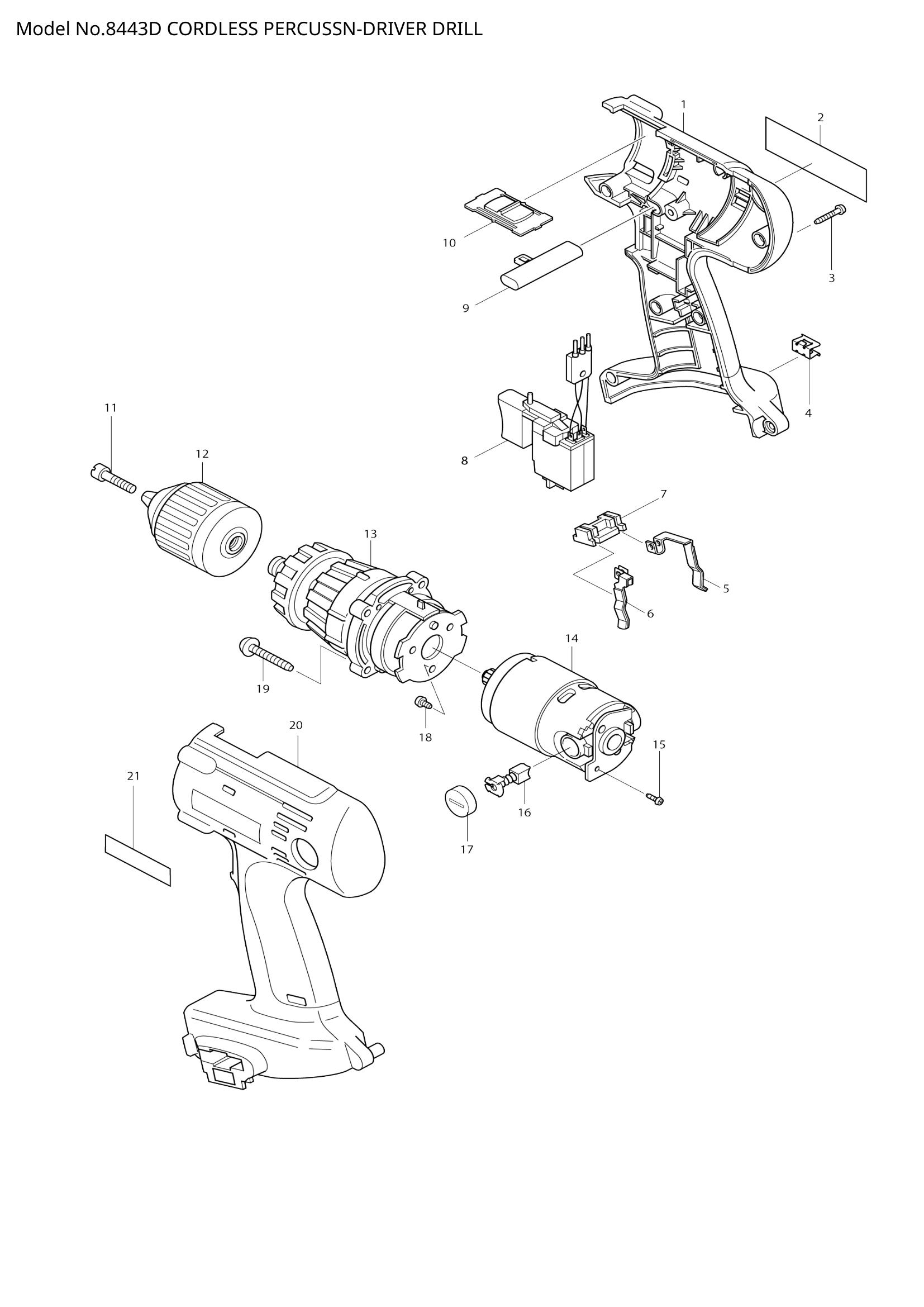 Diagram for 8443D