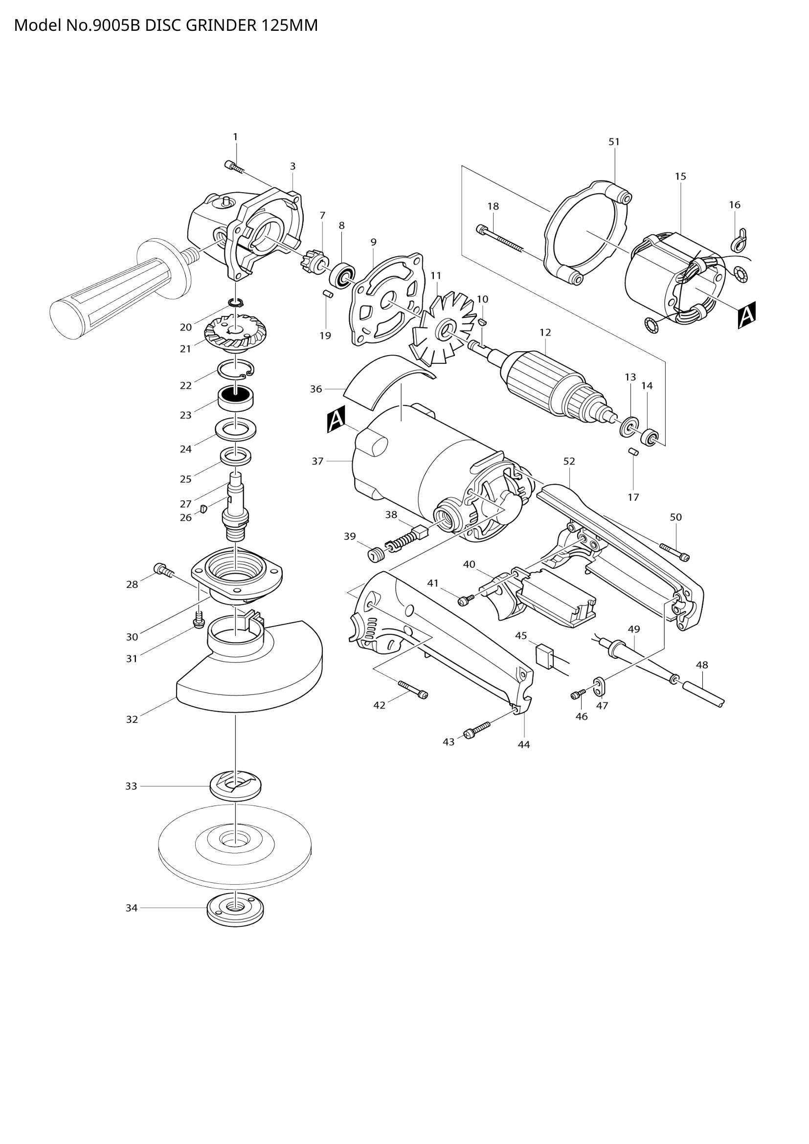 Diagram for 9005B
