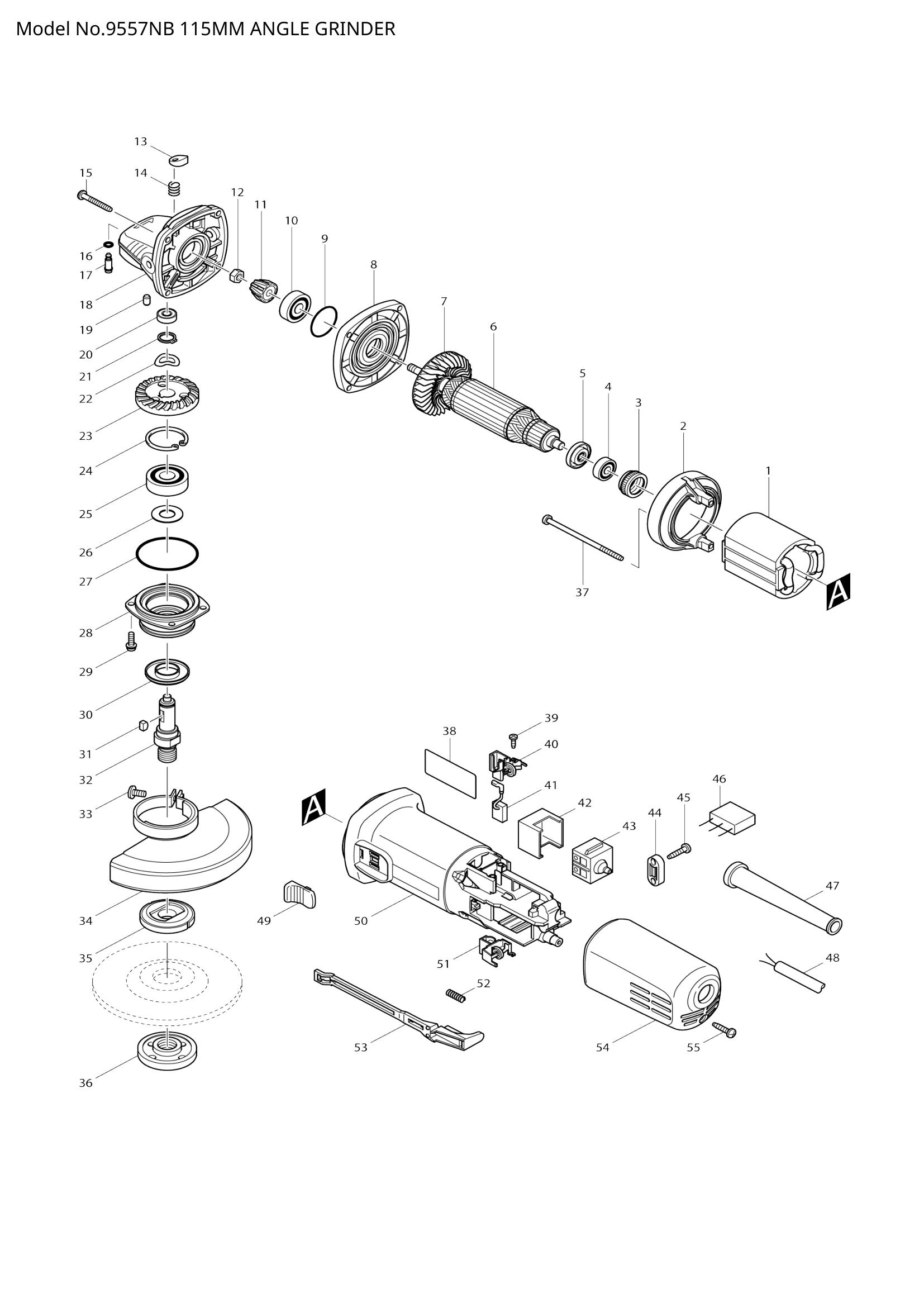Diagram for 9557NB