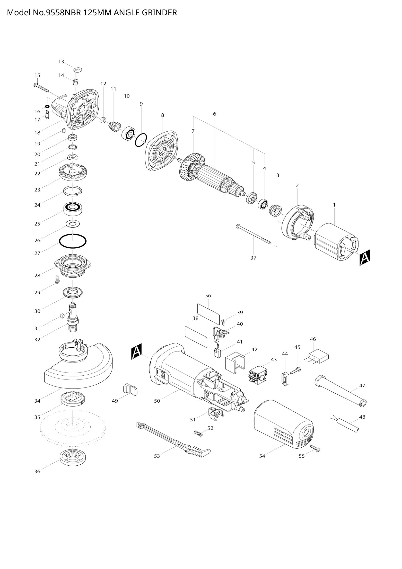 Diagram for 9558NBR