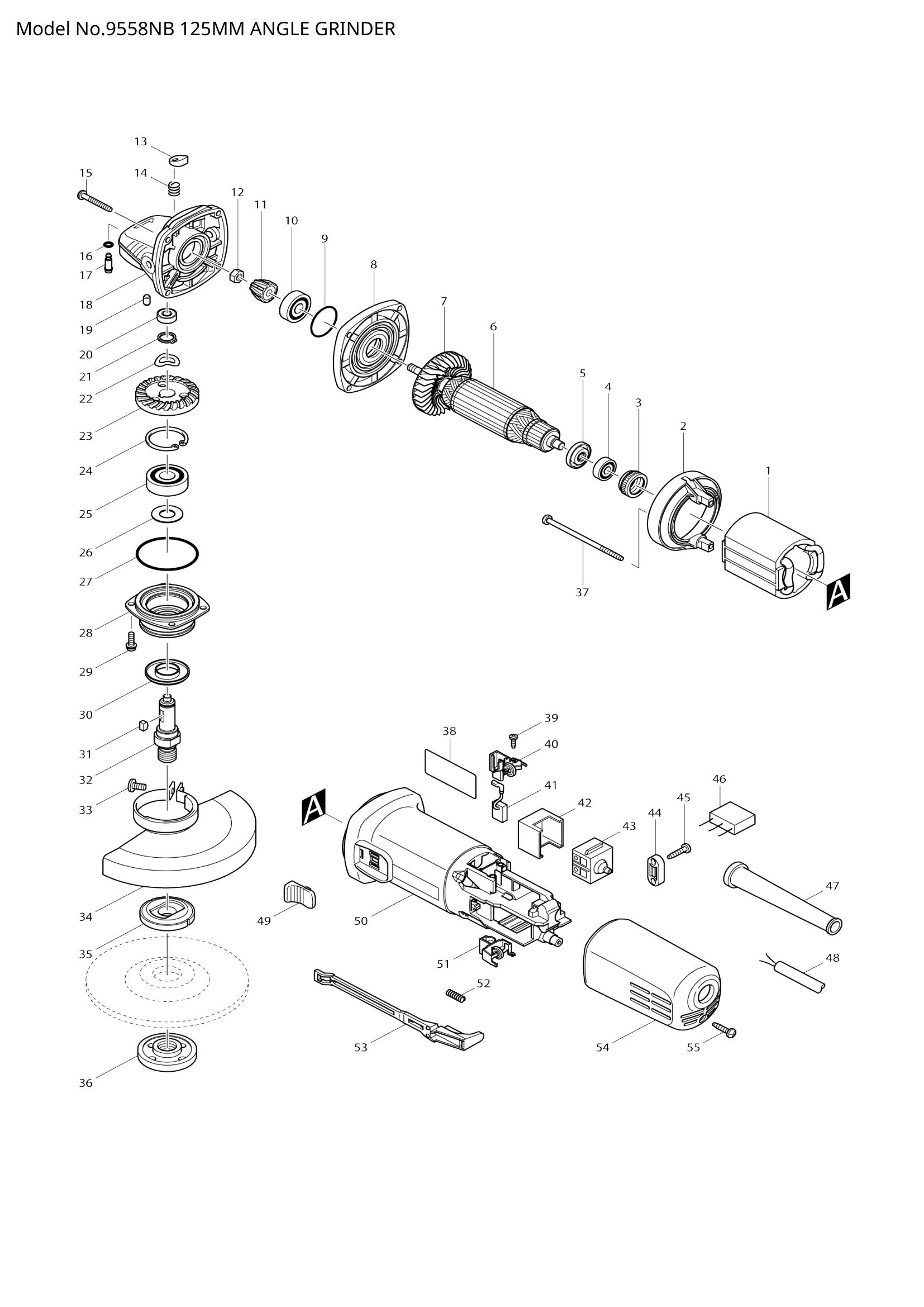 Diagram for 9558NB