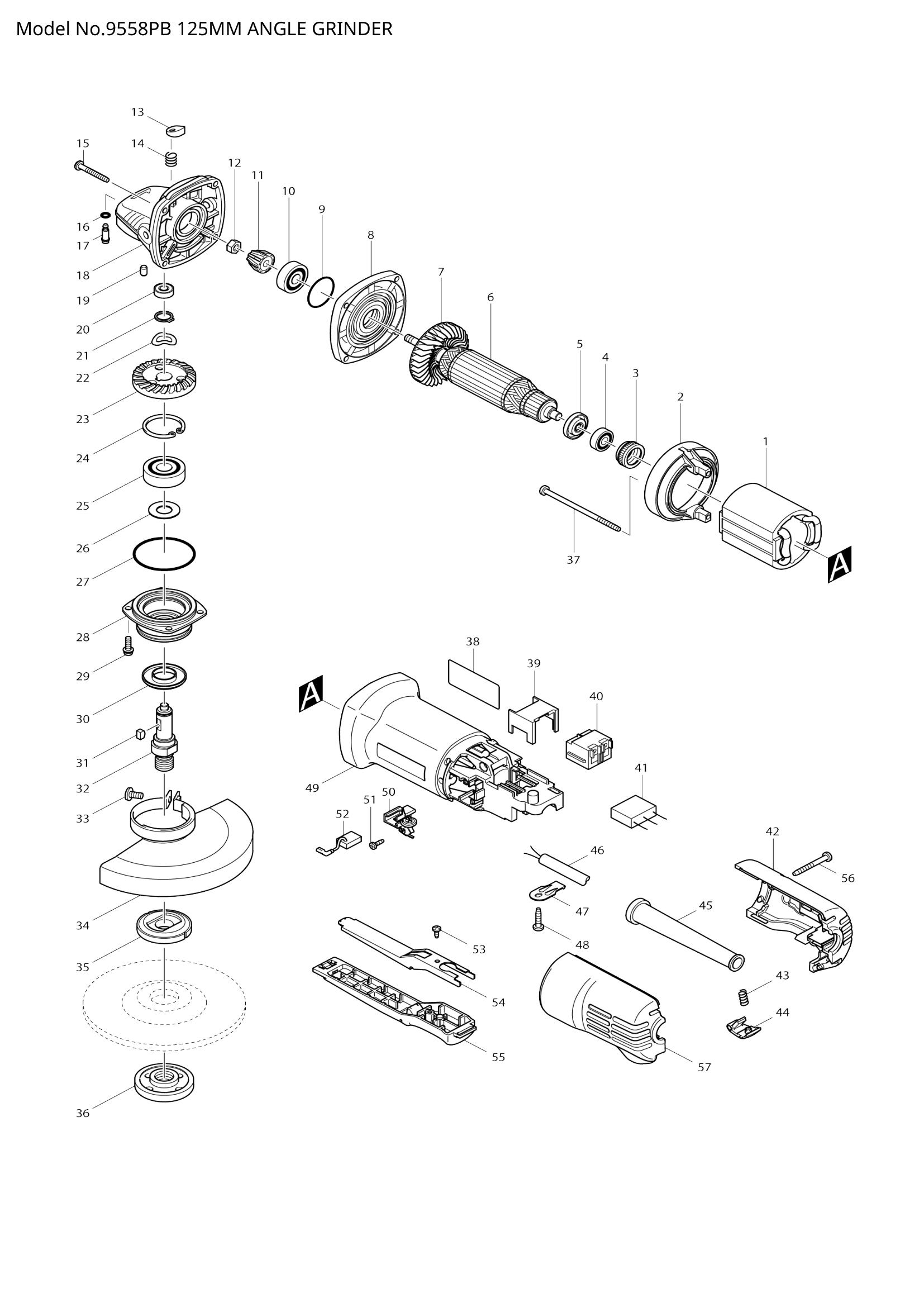 Diagram for 9558PB