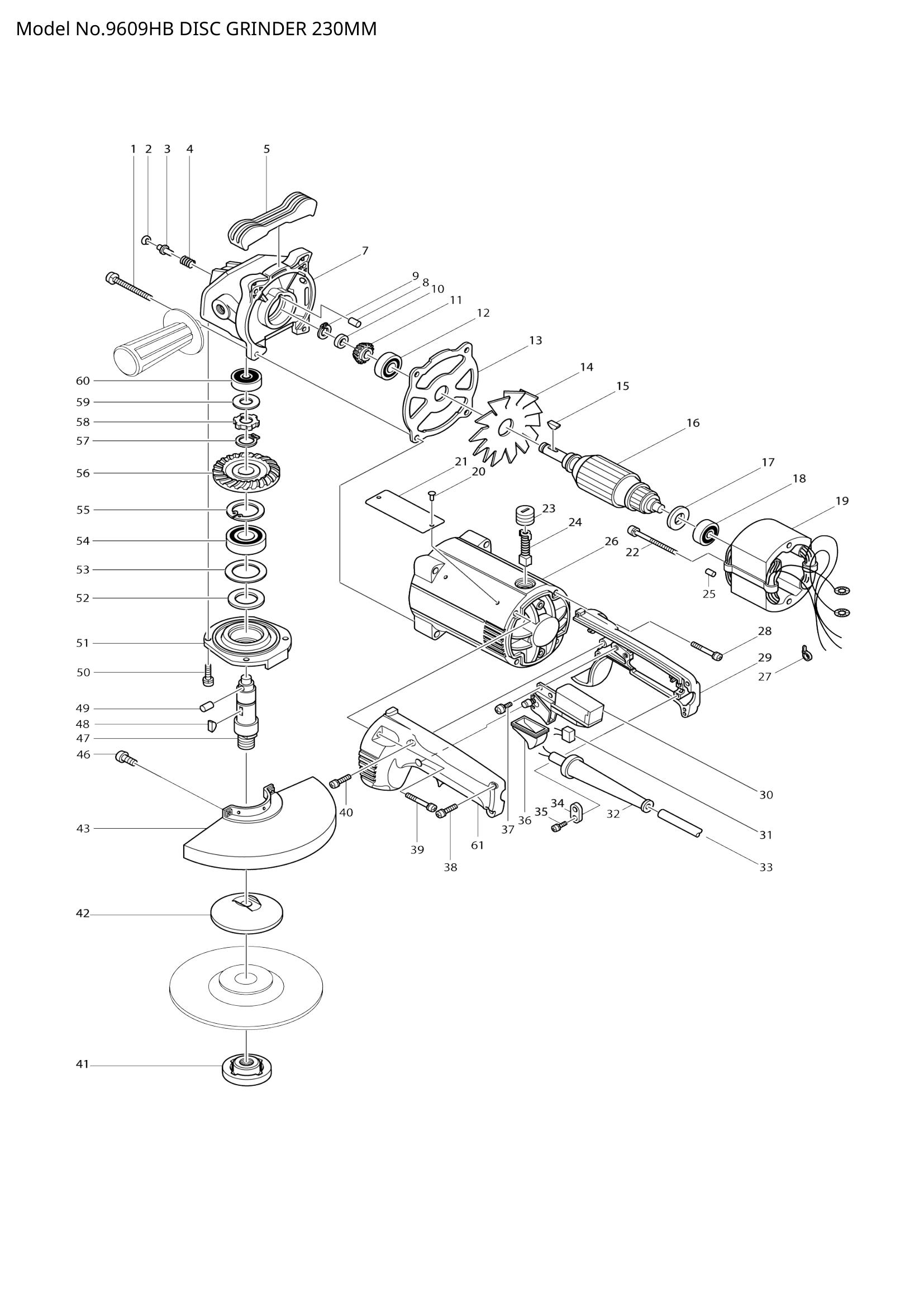 Diagram for 9609HB