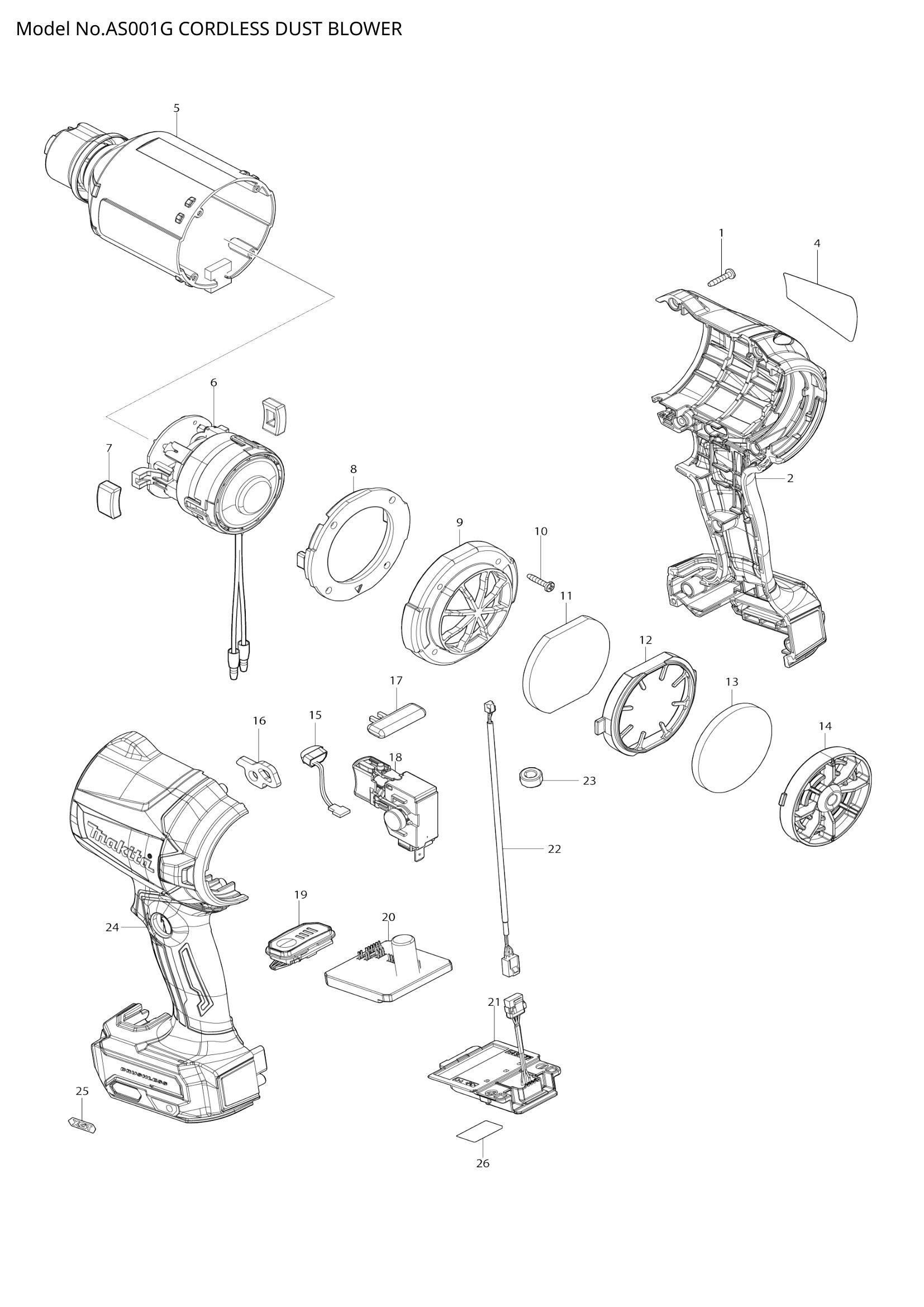 Diagram for AS001G