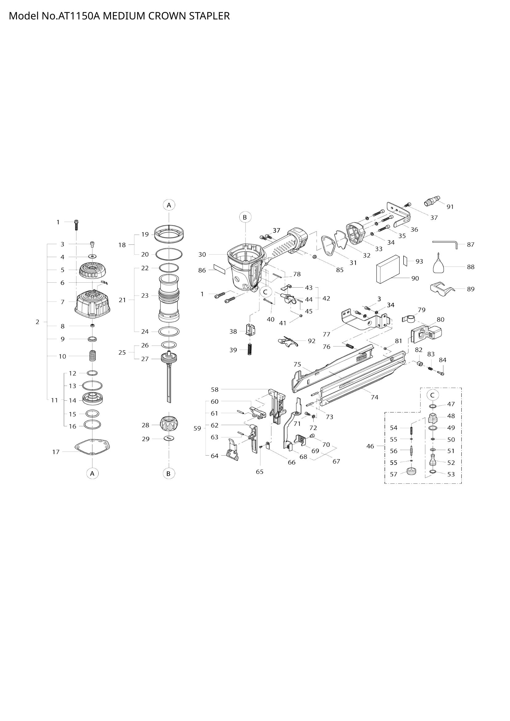 Diagram for AT1150A