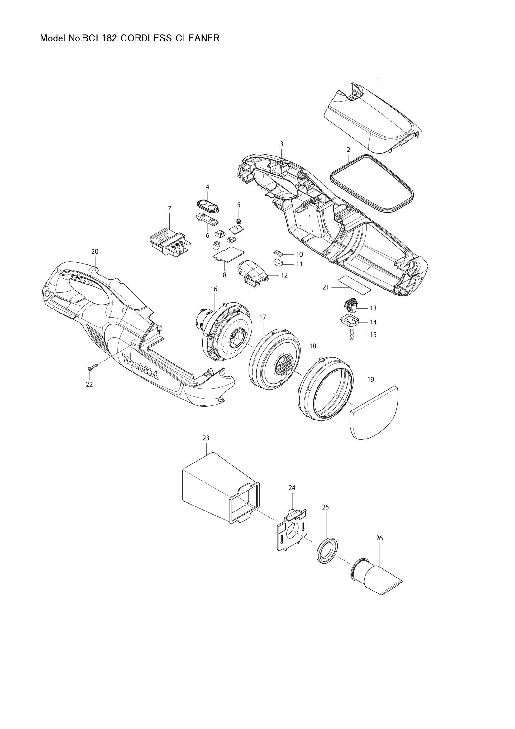 Diagram for BCL182