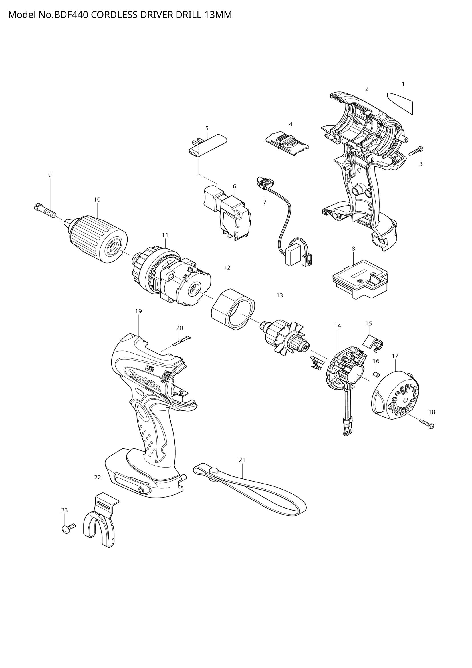 Diagram for BDF440