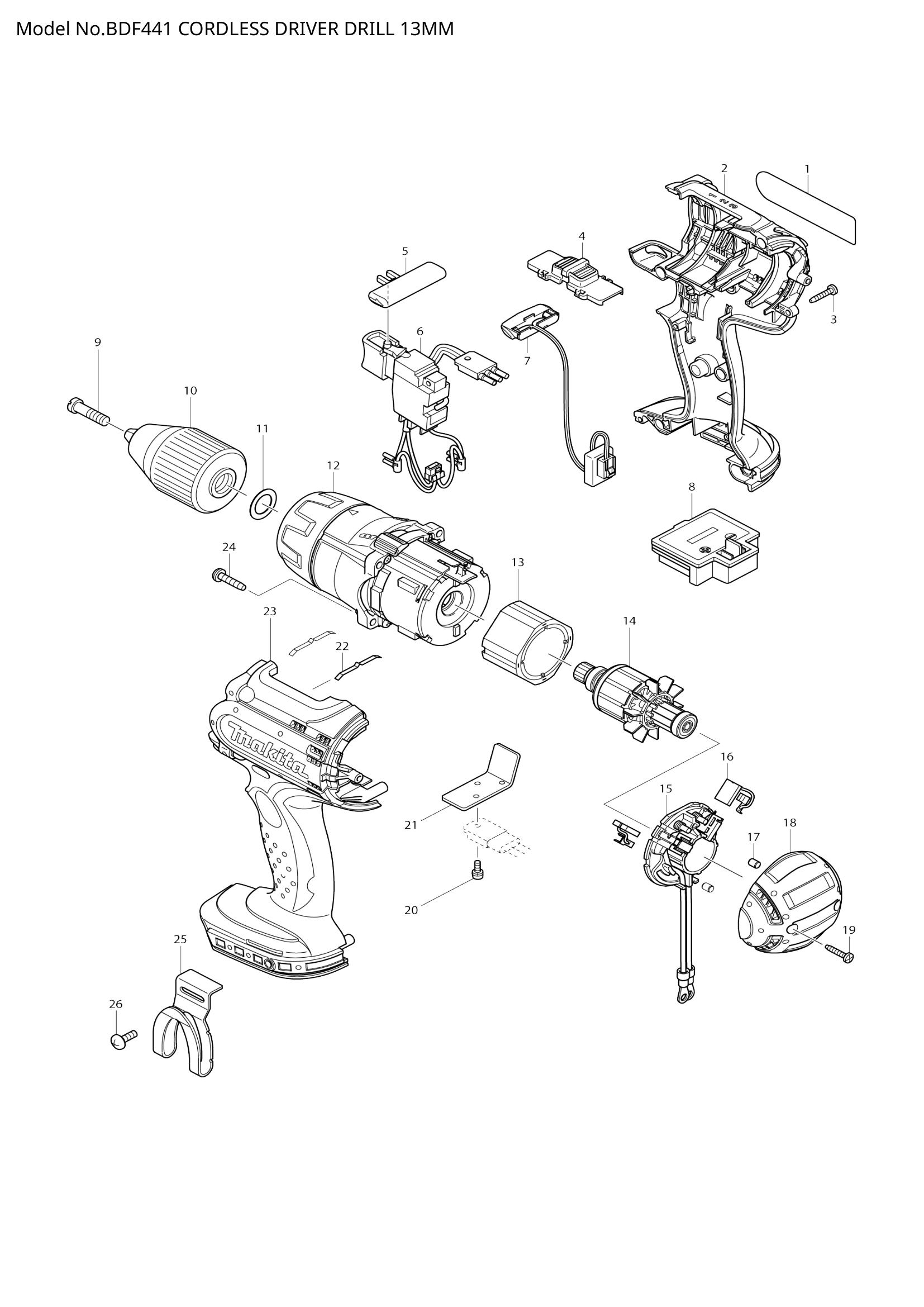 Diagram for BDF441