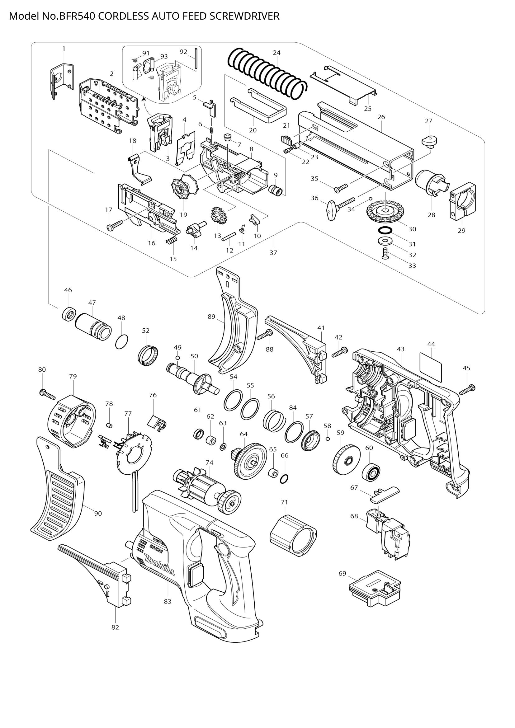Diagram for BFR540
