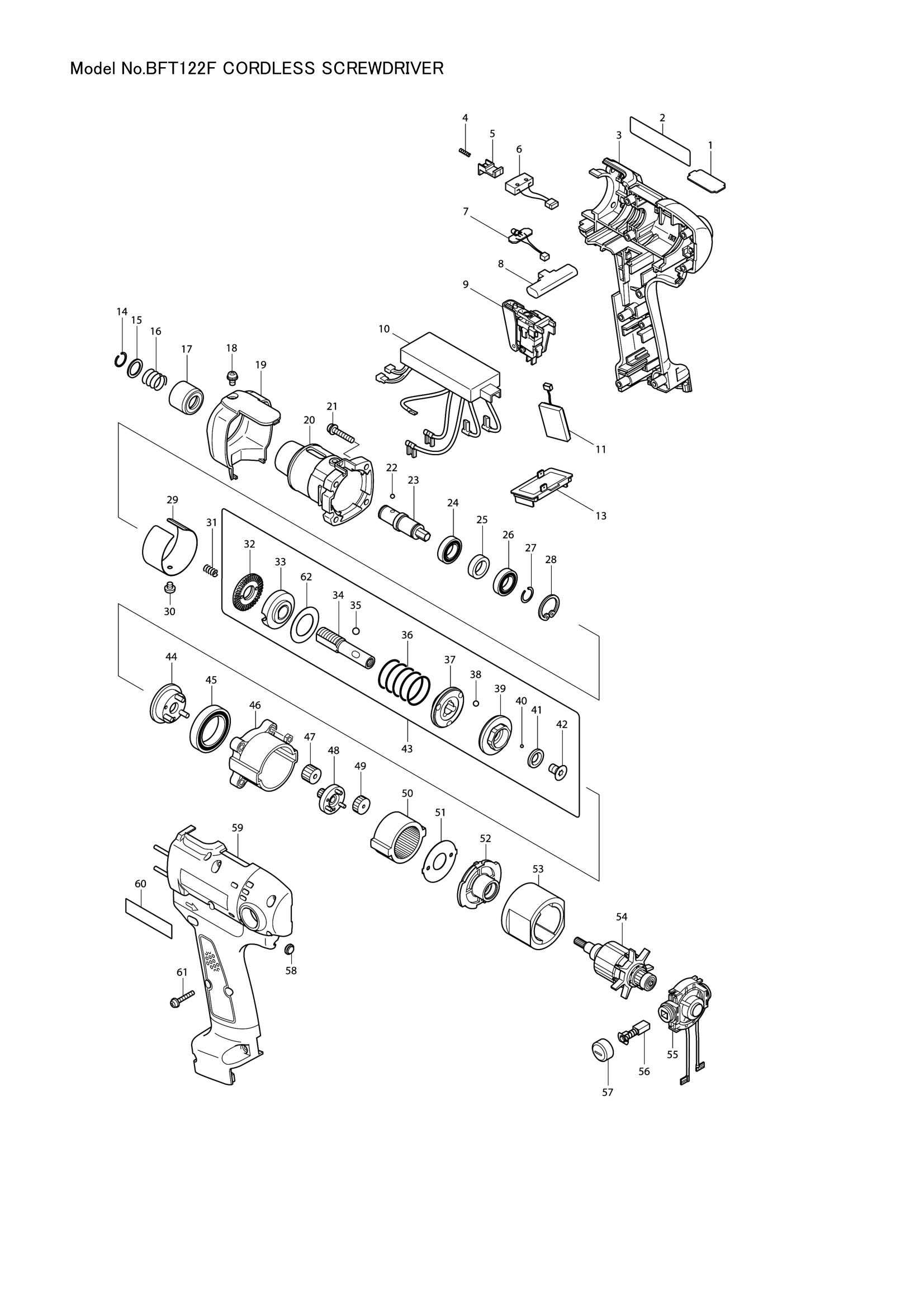 Diagram for BFT122F