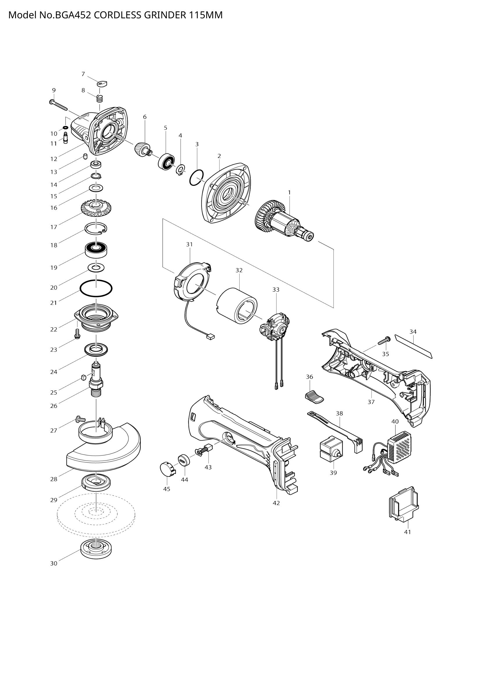 Diagram for BGA452