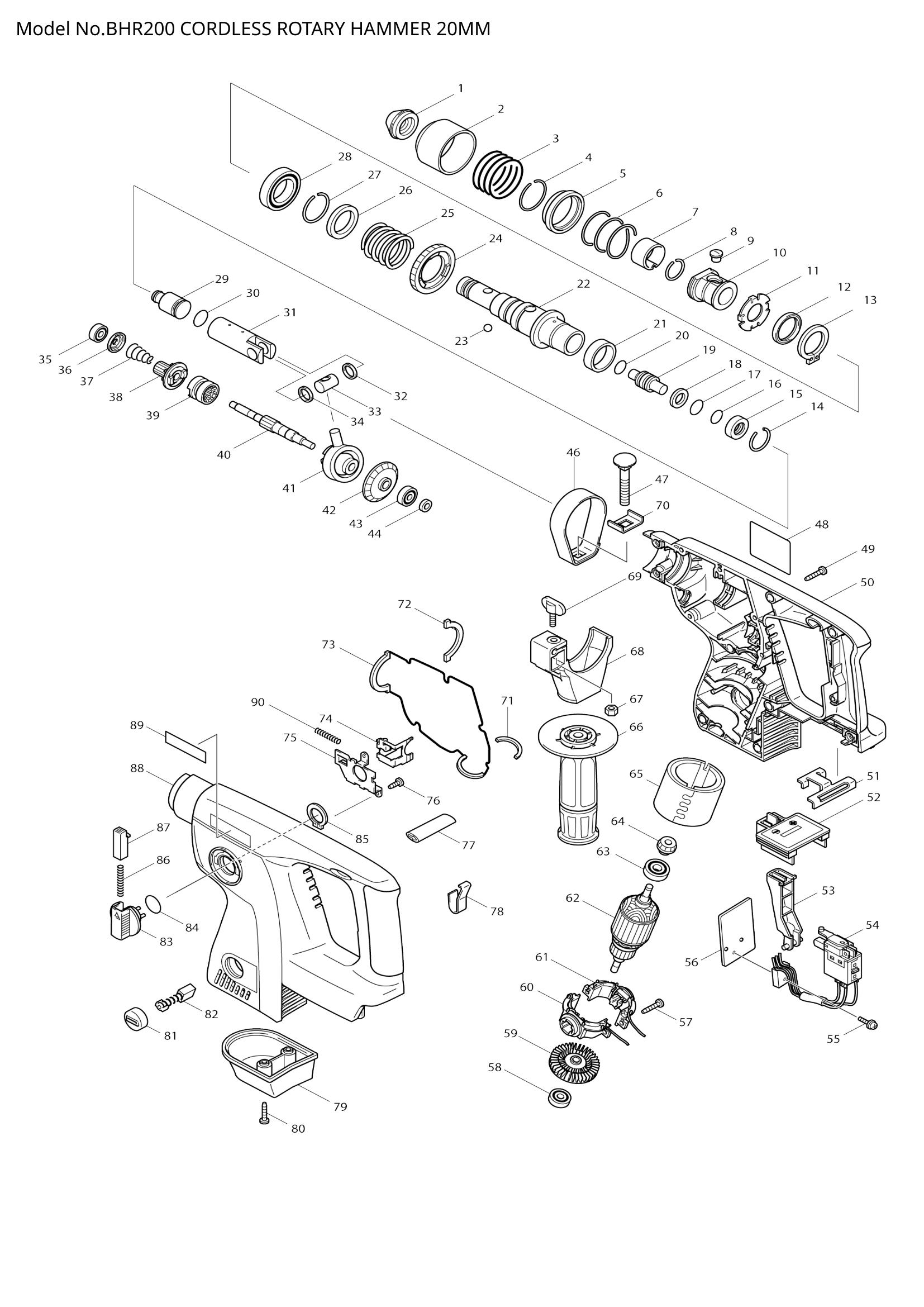 Diagram for BHR200