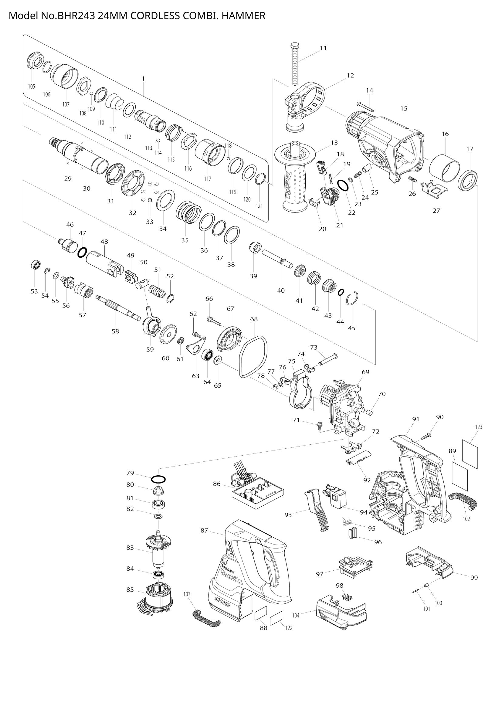 Diagram for BHR243