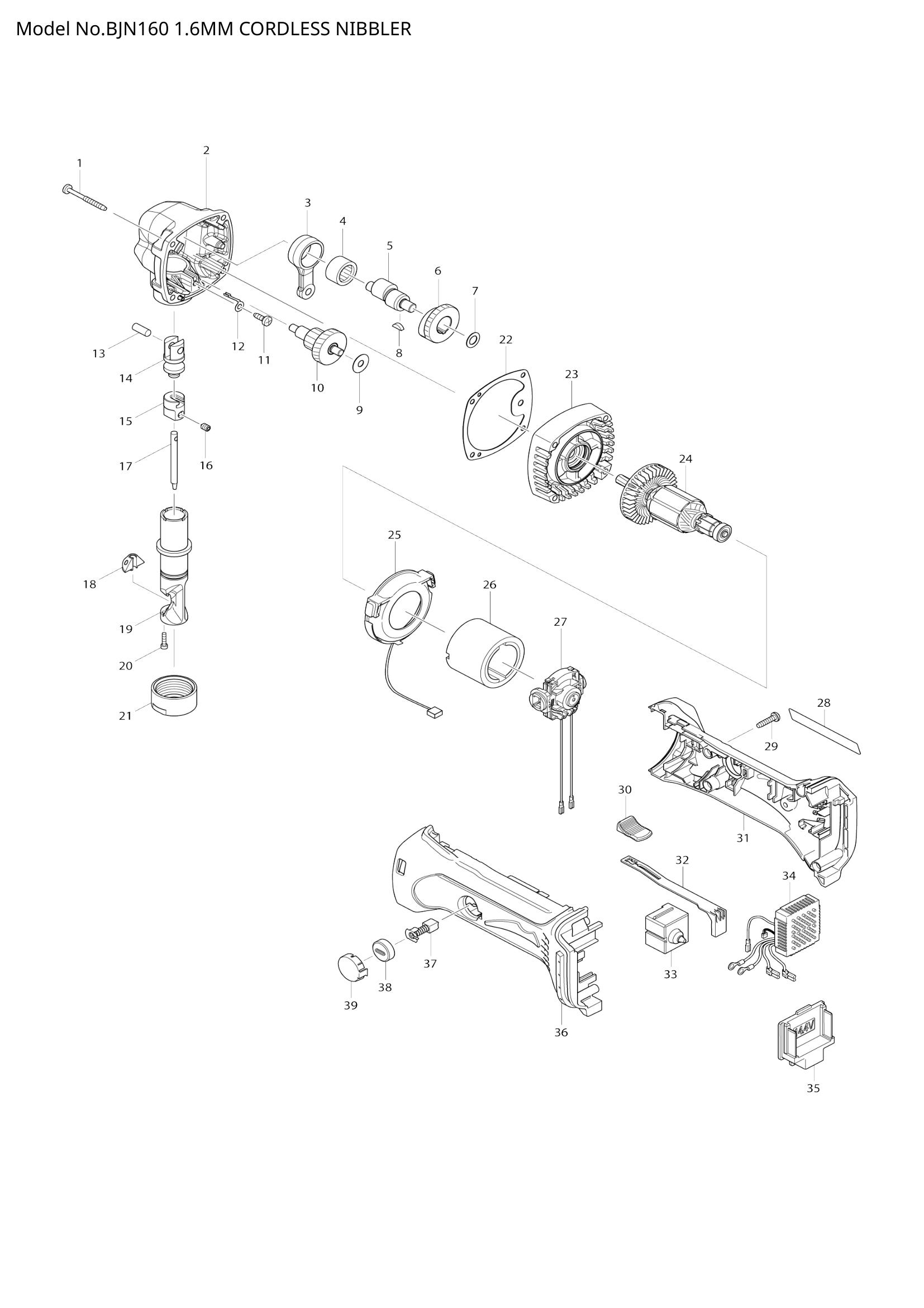Diagram for BJN160