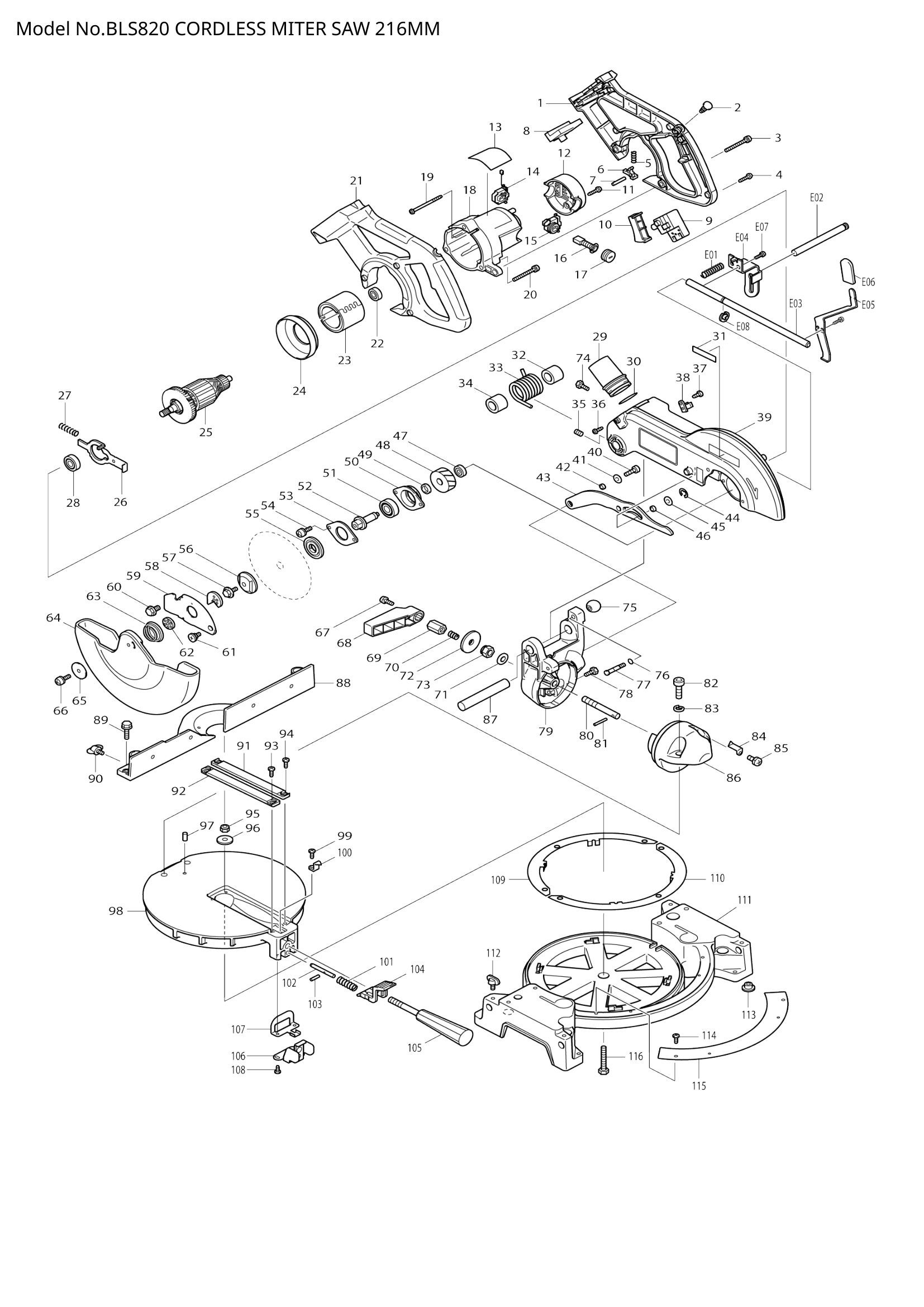 Diagram for BLS820