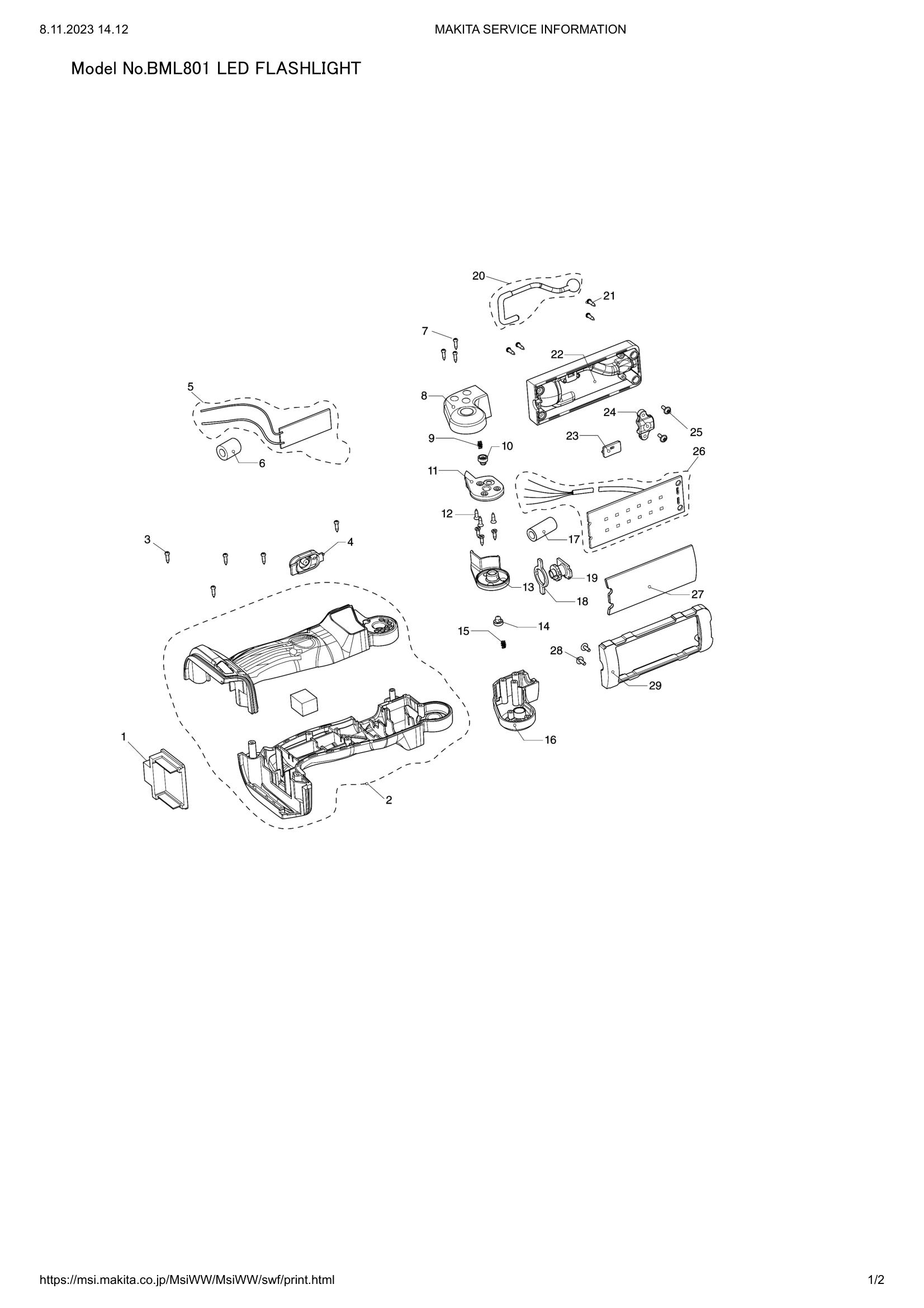 Diagram for BML801