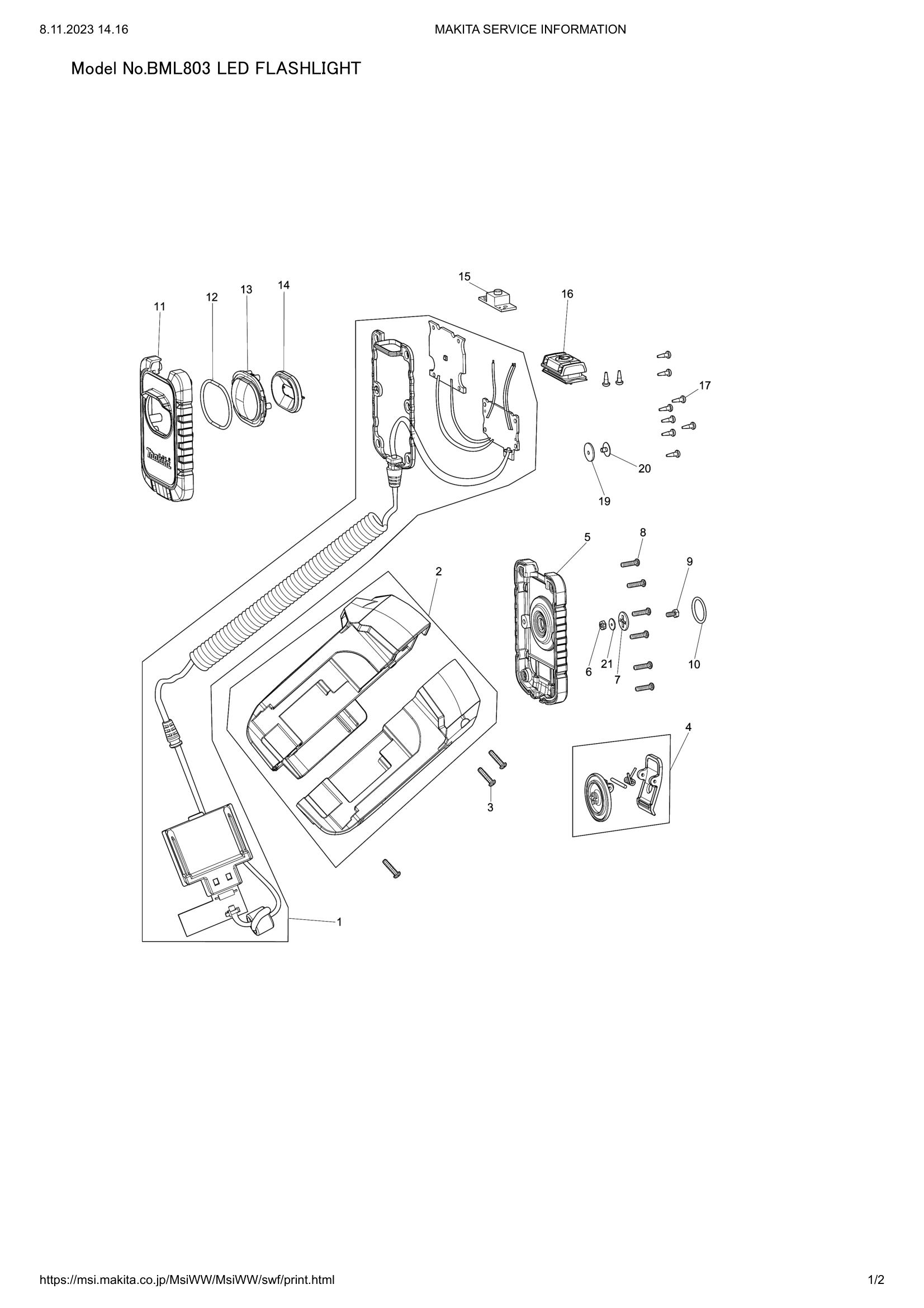 Diagram for BML803
