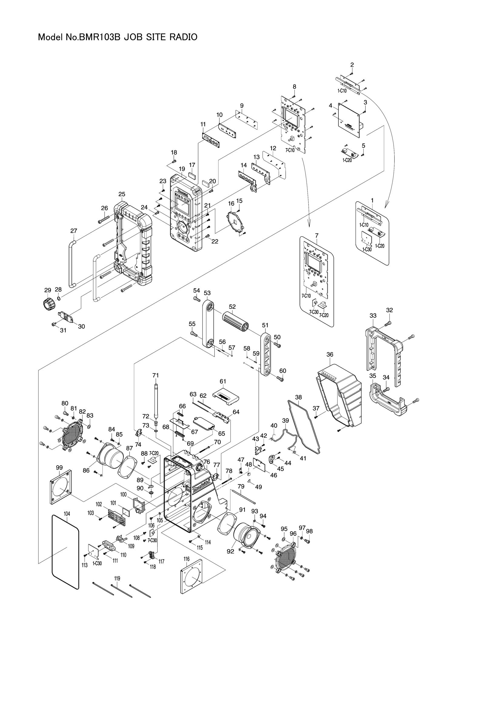 Diagram for BMR103B