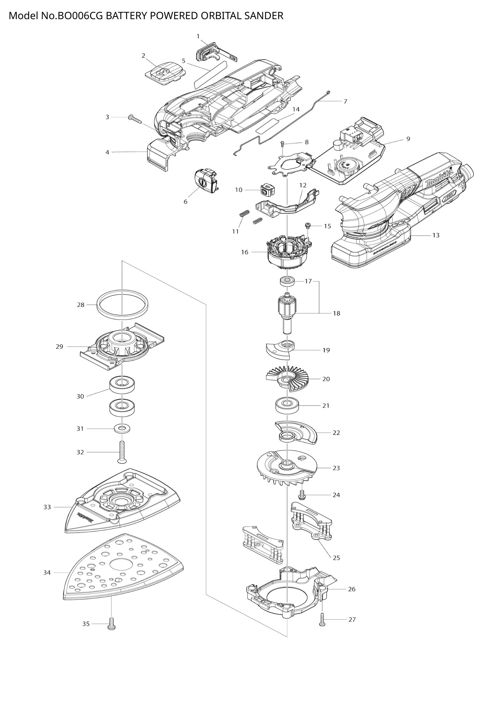 Diagram for BO006CG