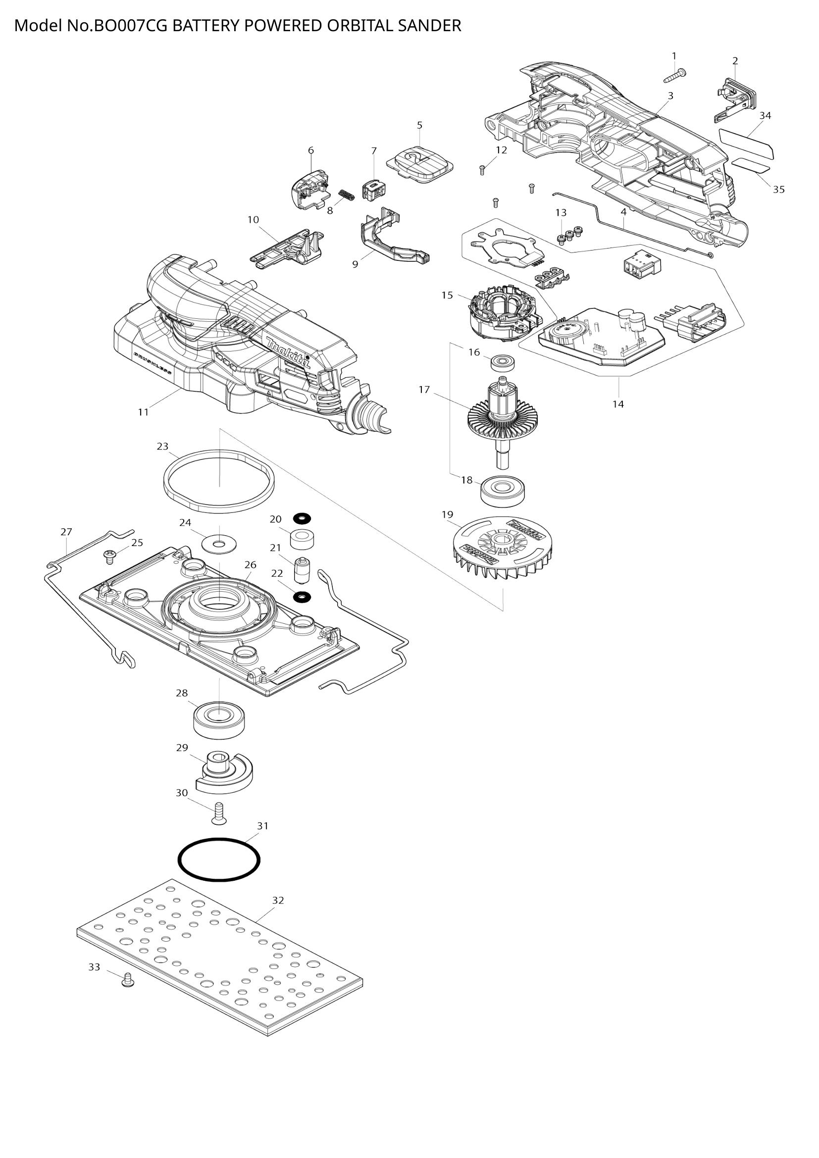 Diagram for BO007CG